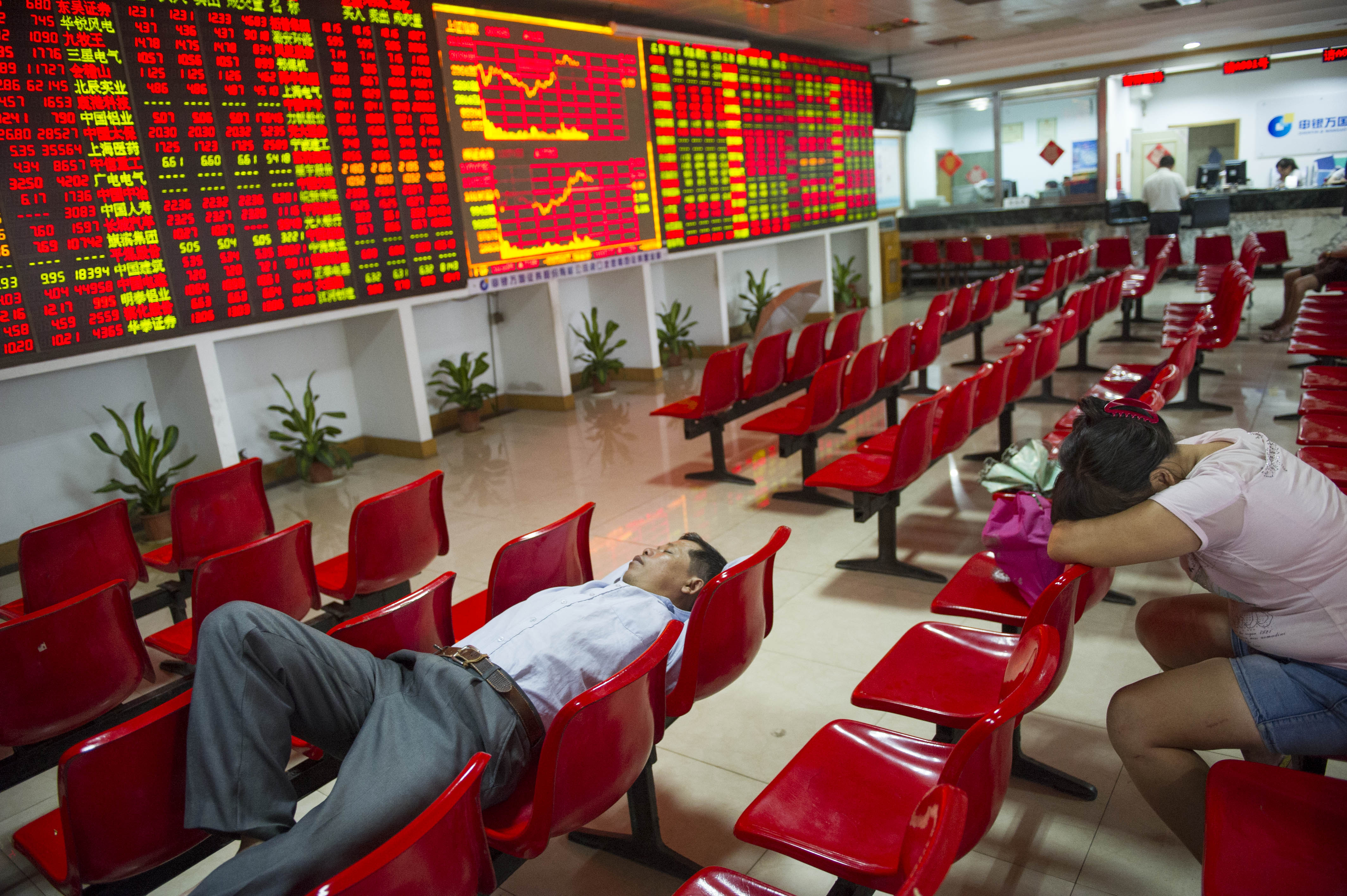 China Stocks Plunge On Wednesday