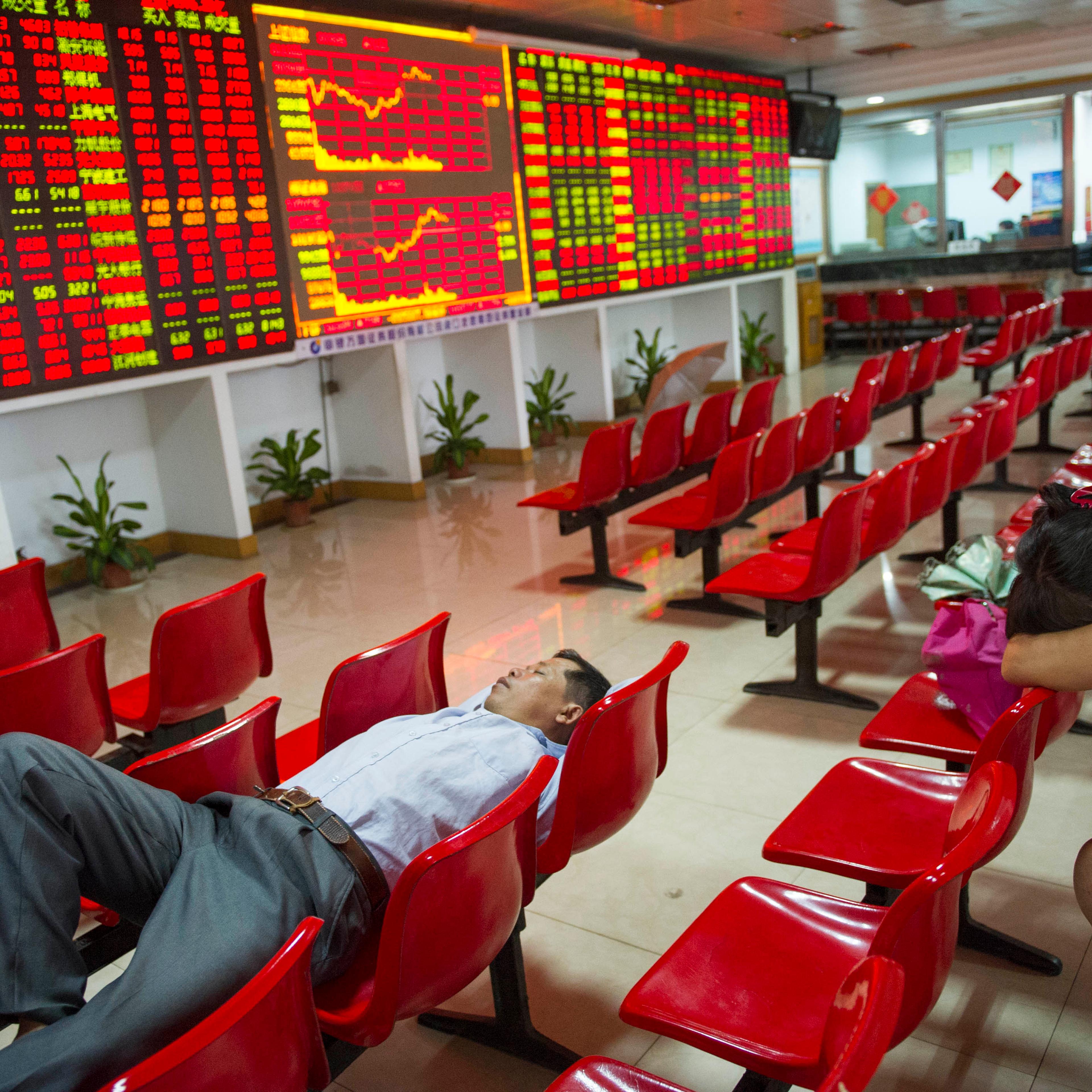 China Stocks Plunge On Wednesday
