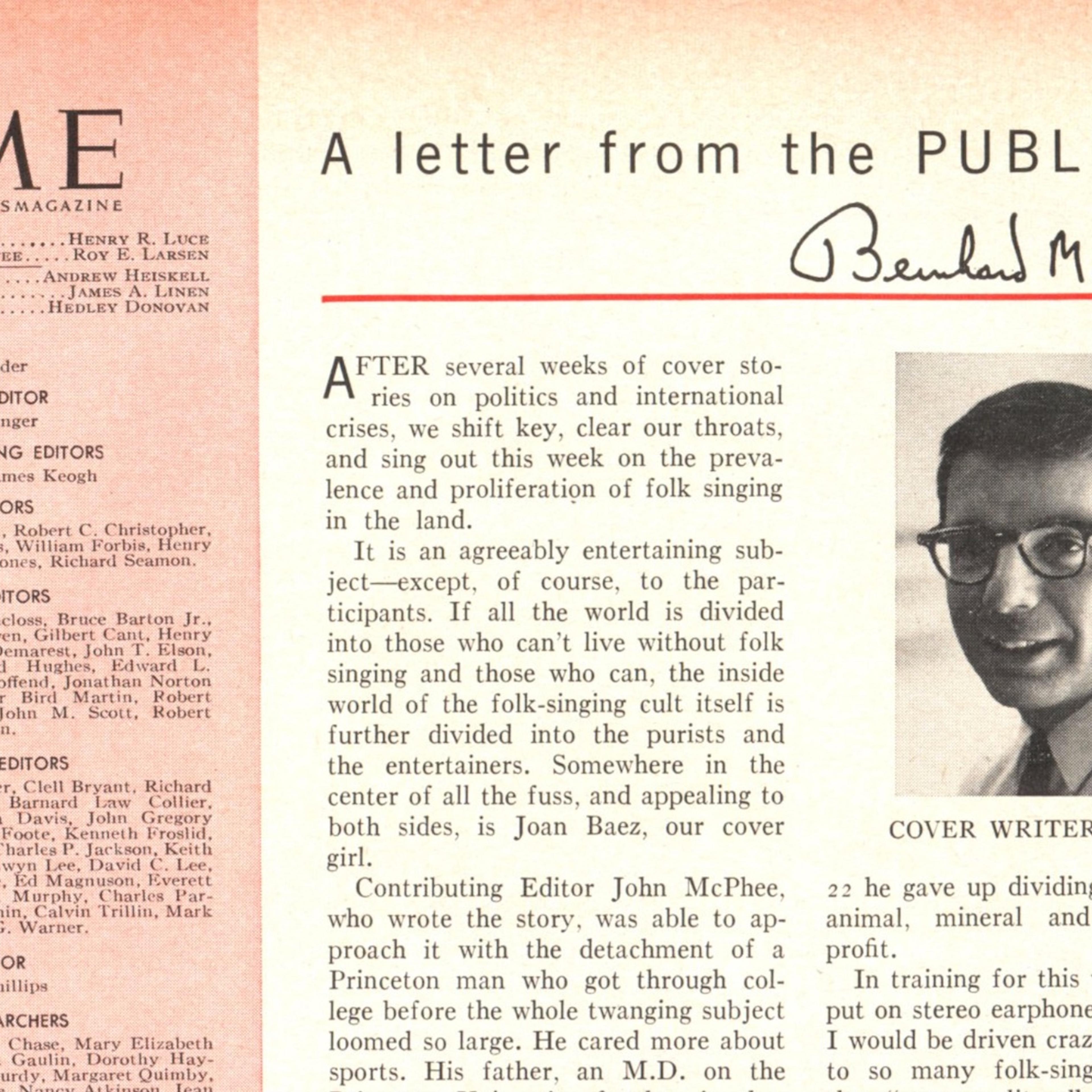 John McPhee 1962