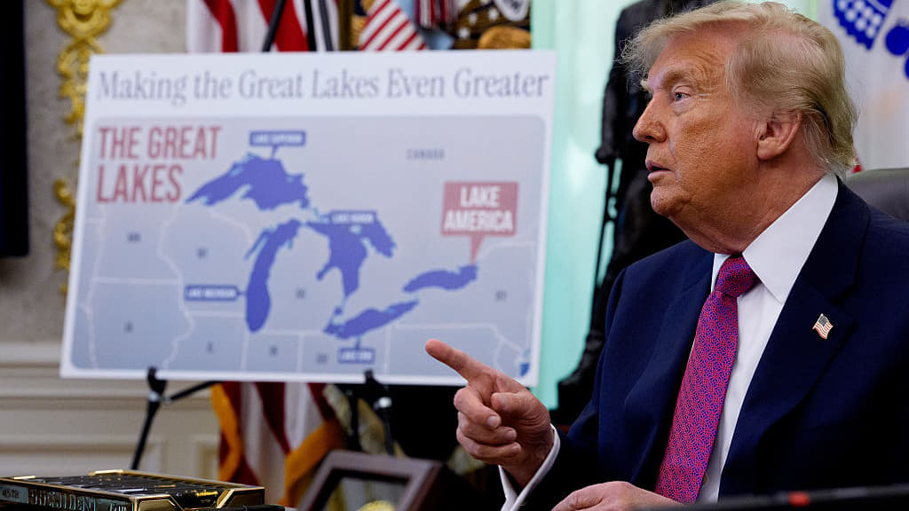 ‘Preposterous': Lawmakers Reject Trump's Renaming of Lake Ontario Amid U.S.-Canada Trade War