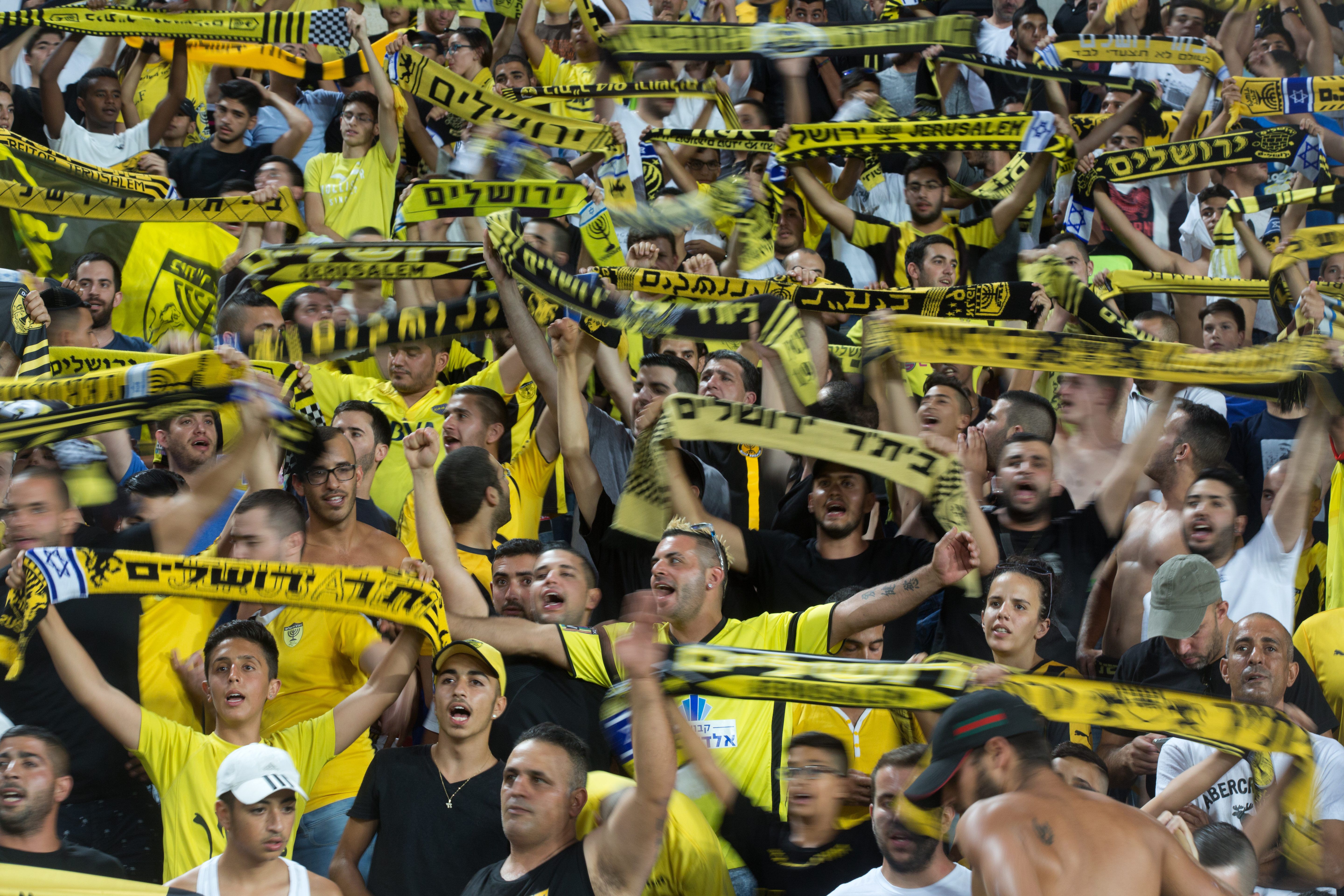 FBL-ISRAEL-BEL-CHARLEROI-BEITAR-RACISM-RIOT