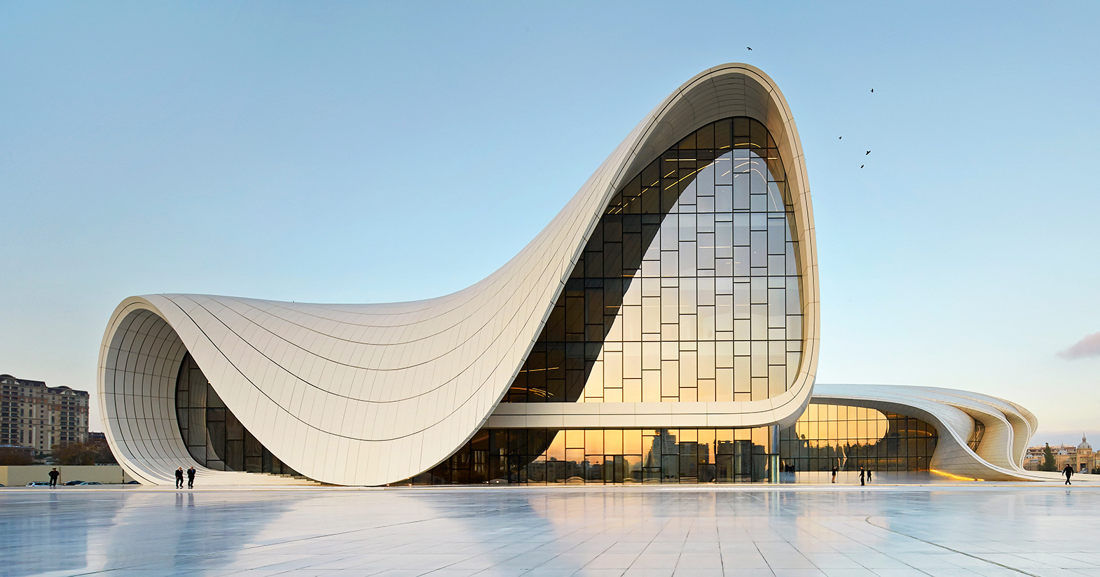 Heydar Aliyev Center in Baku, Azerbaijan.