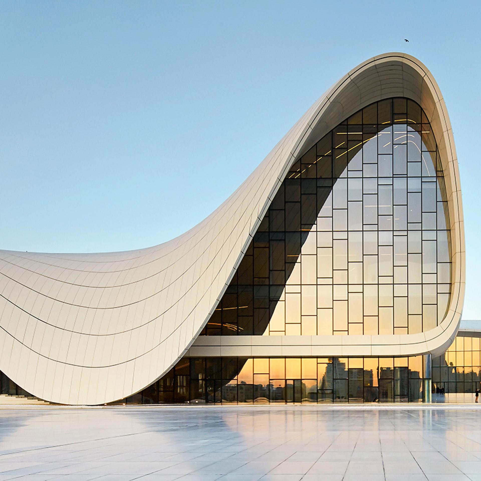 Heydar Aliyev Center in Baku, Azerbaijan.