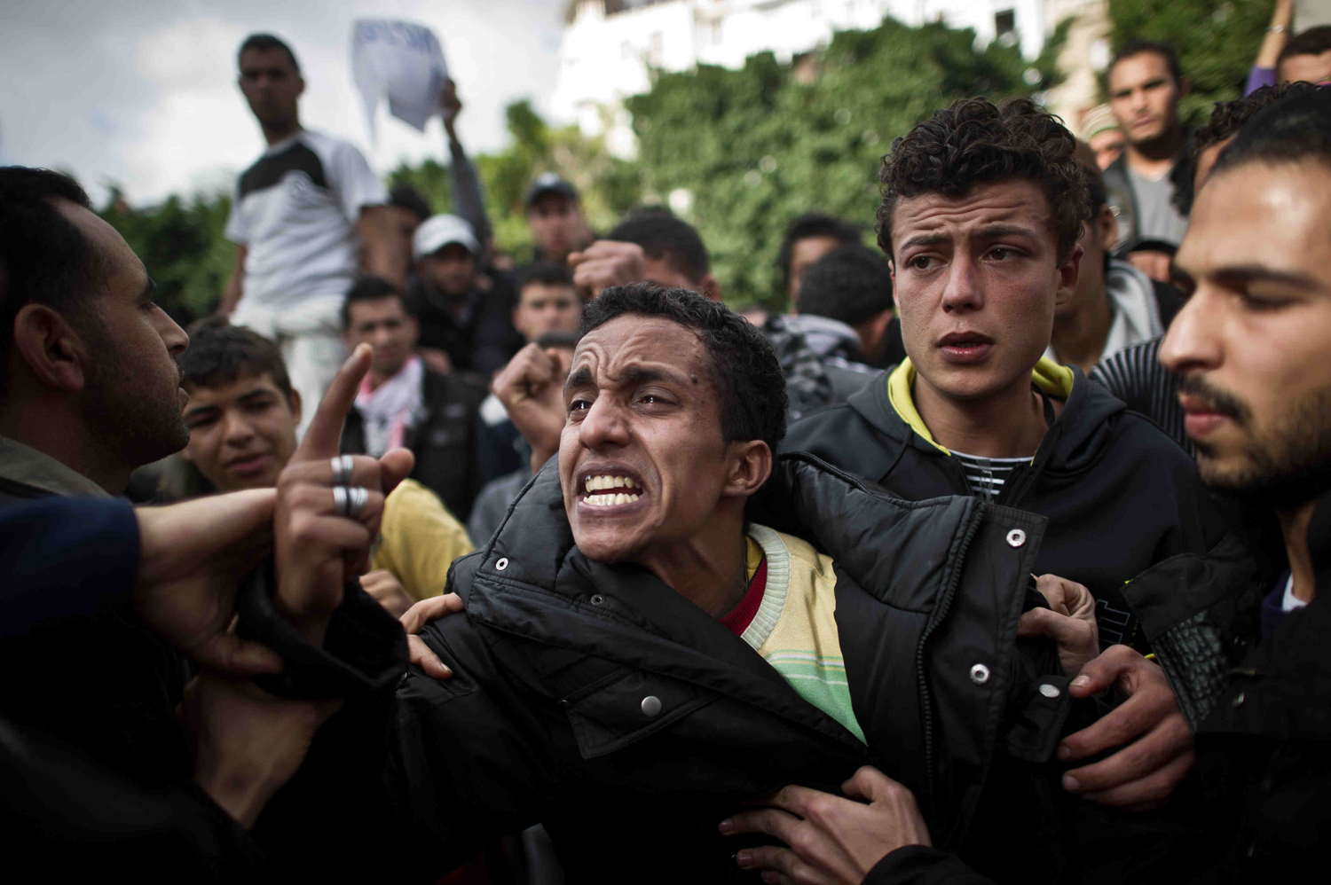 Jan. 14, 2011. Tunisian riots continued after President Zine El Abidine Ben Ali, in power for 23 years, dismissed his government with plans to call for new election within six months.