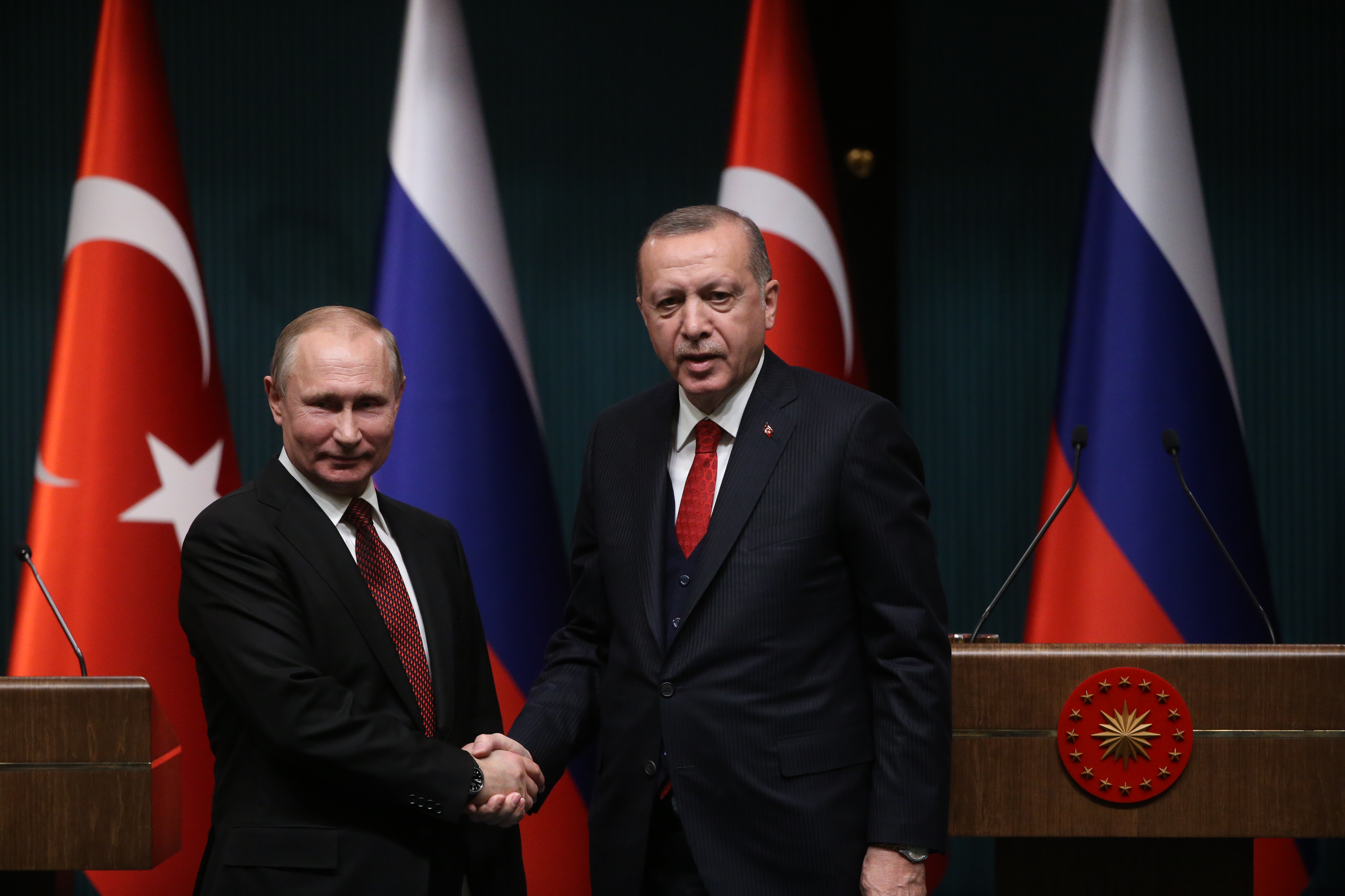 Russian President Vladimir Putin visits Turkey