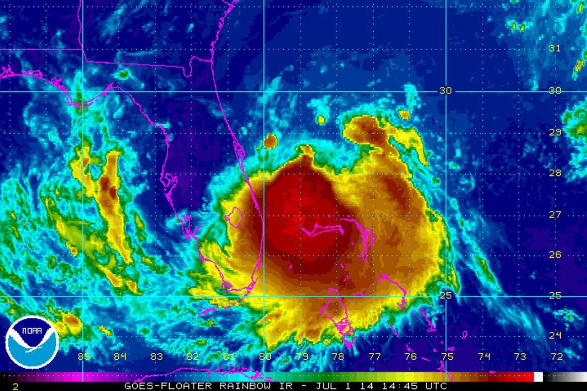 Tropical storm 'Arthur'