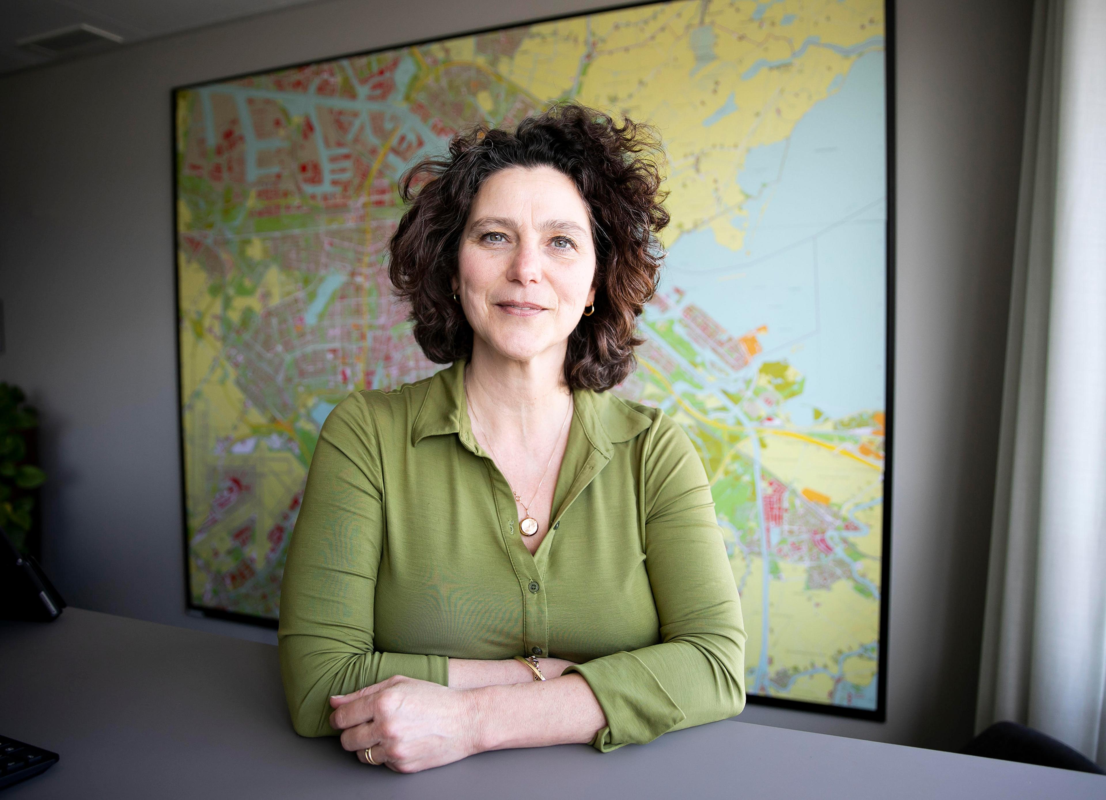 Marieke van Doorninck, deputy mayor for sustainability, is trying to make Amsterdam a “doughnut city”