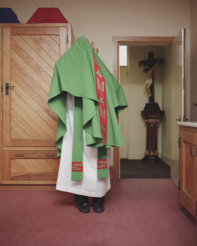 Portraits of priests by Alberto Maserin