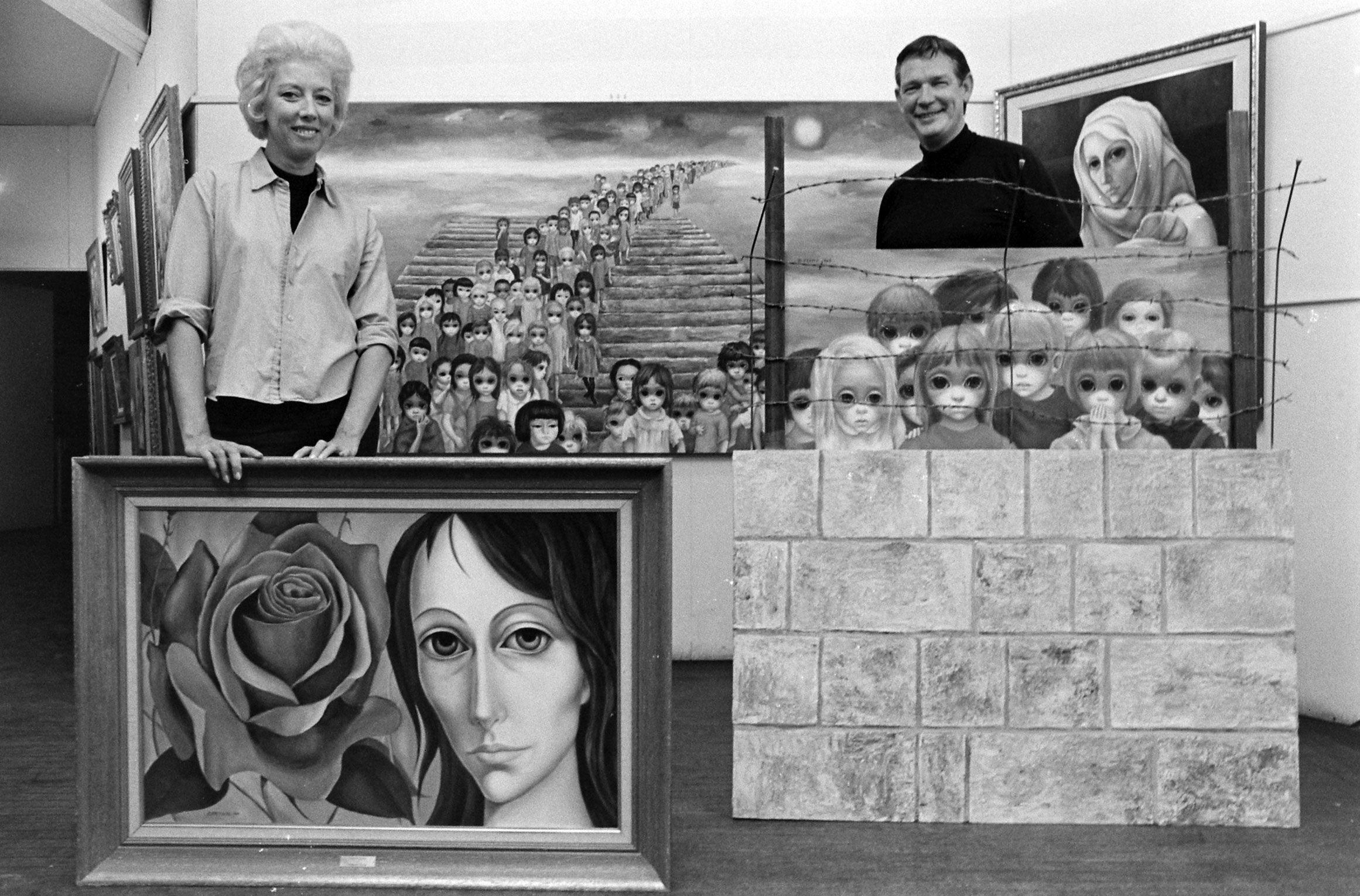 Margaret and Walter Keane, 1965.