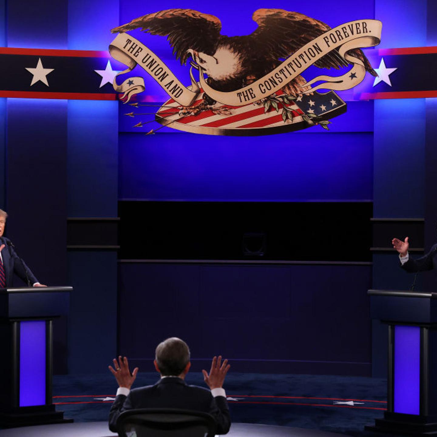 Donald Trump And Joe Biden Participate In First Presidential Debate