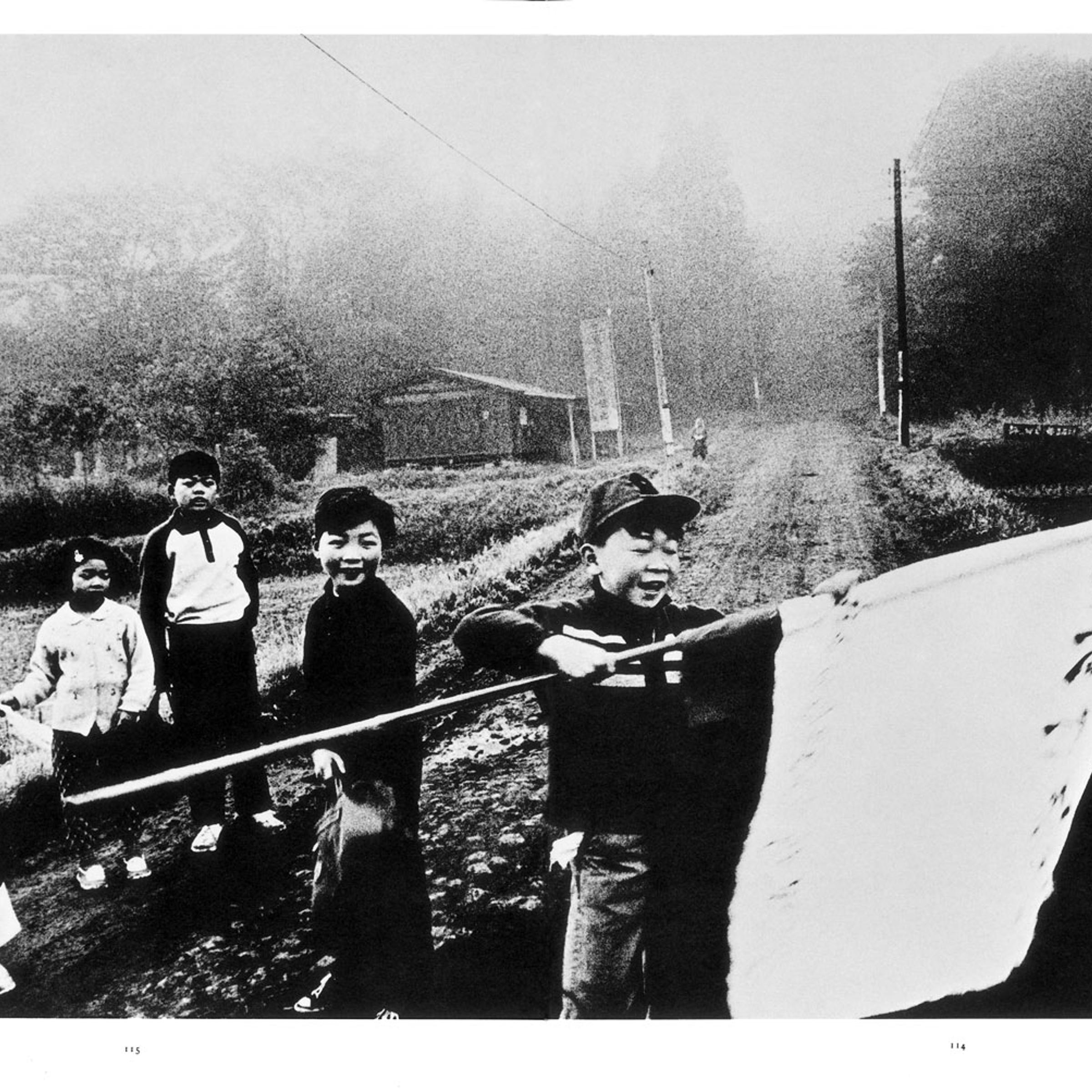 A photograph from from, Kazou Katai's <i>Sanrizuka</i>.