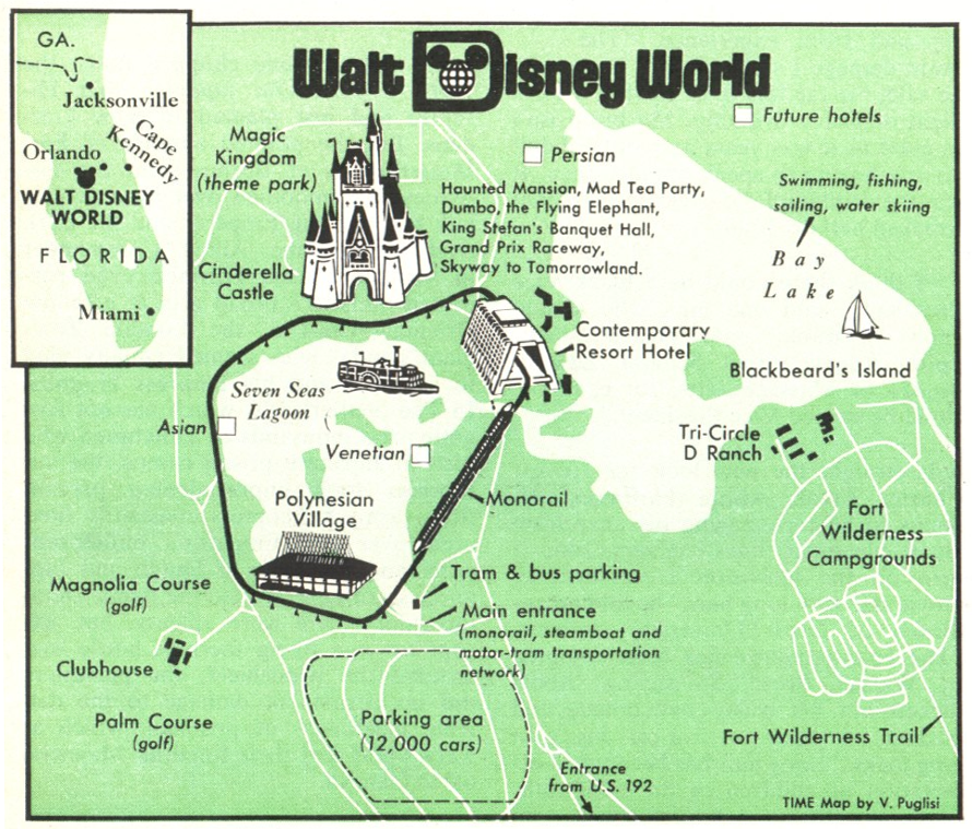 Disney Map