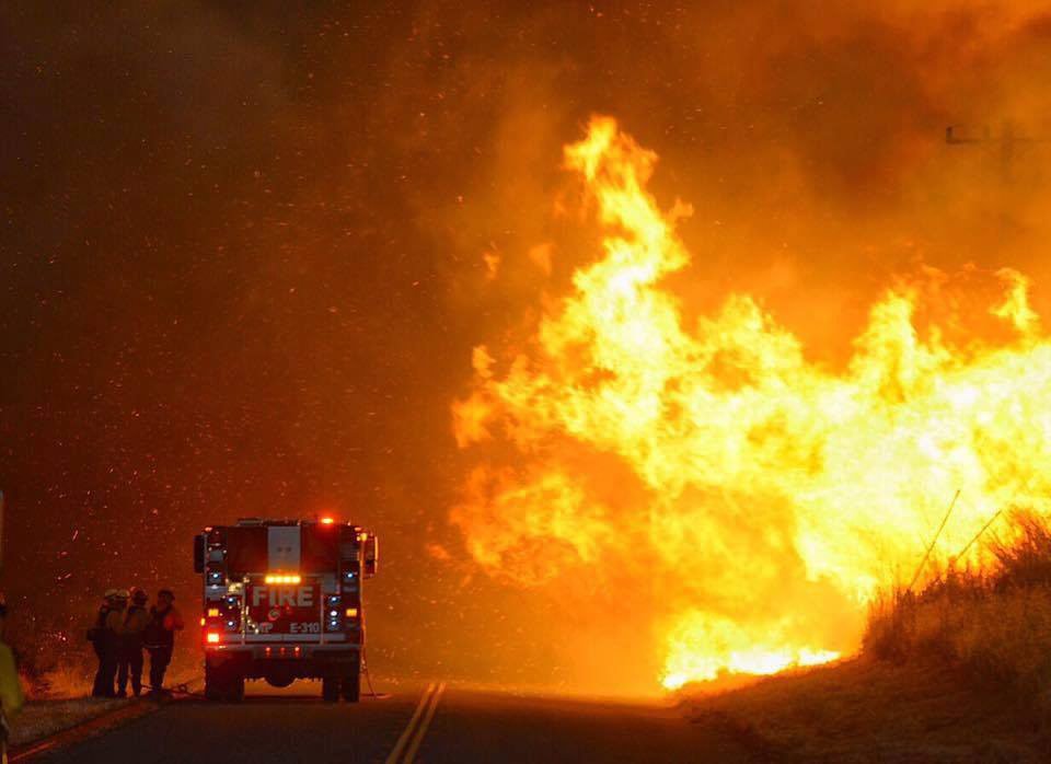 Sherpa Wildfire near Santa Barbara
