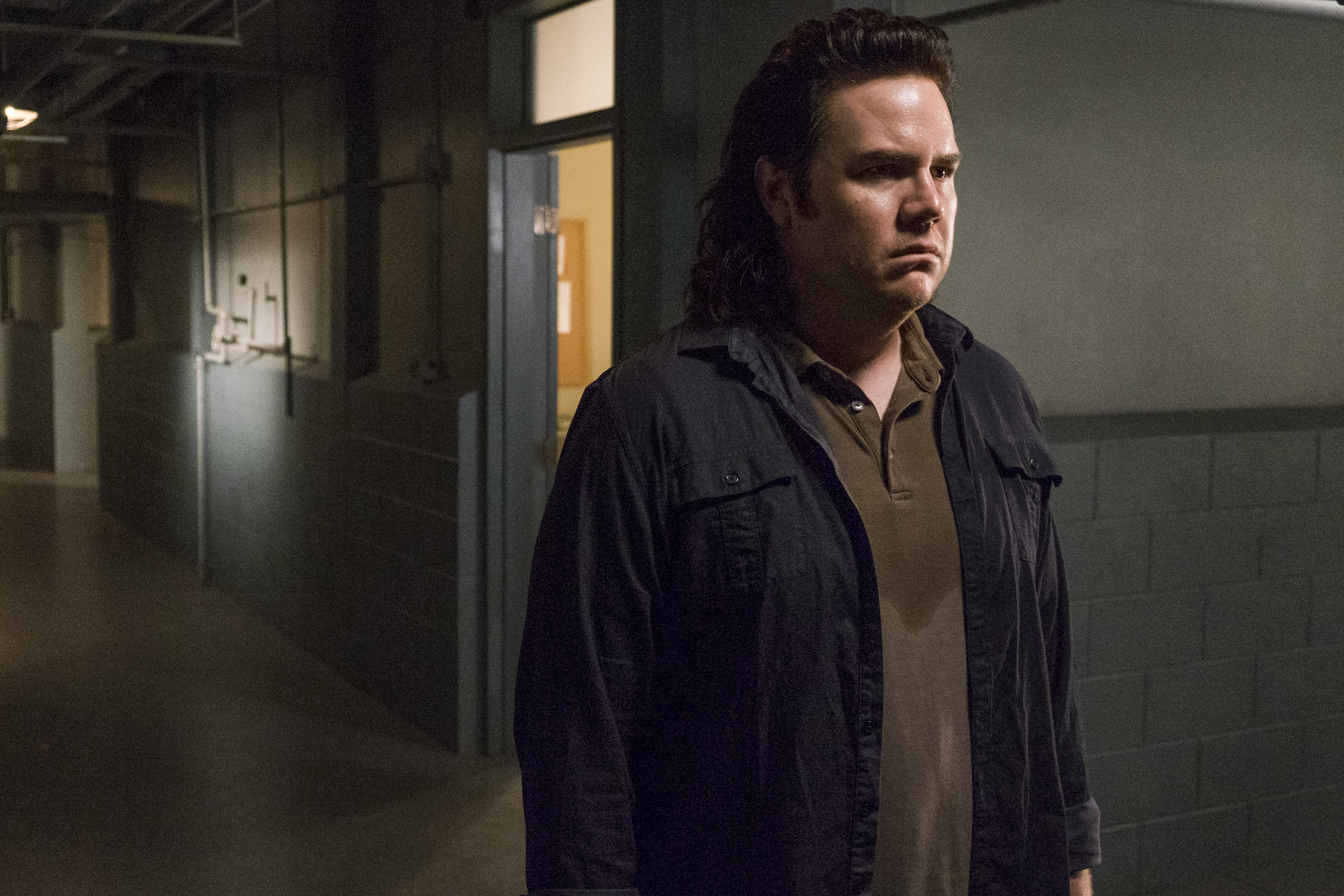 Josh McDermitt as Dr. Eugene Porter in The Walking Dead Season 8, Episode 7