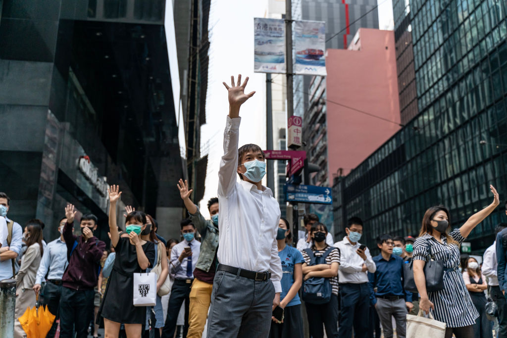 Anti-Government Protests in Hong Kong