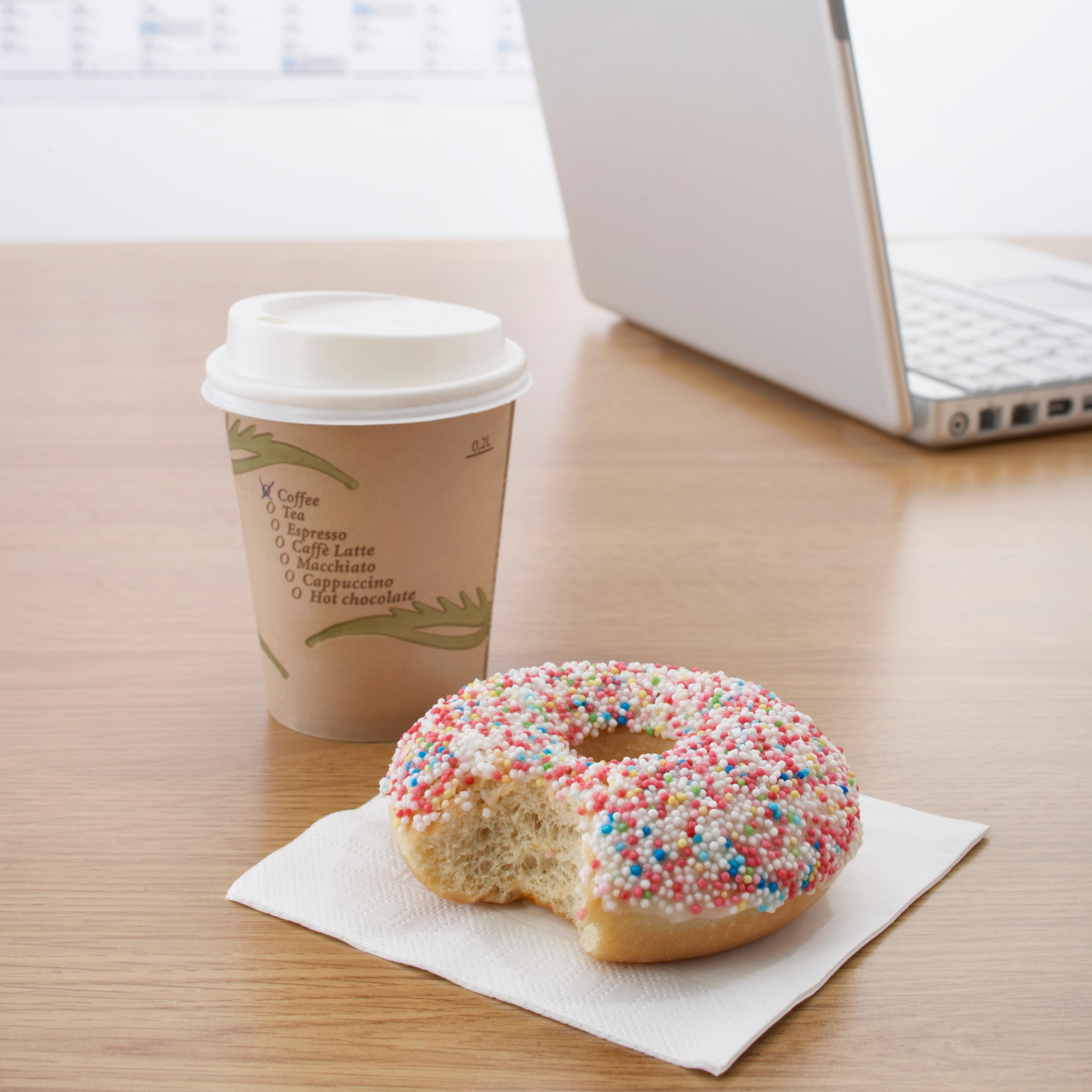 donut and coffee