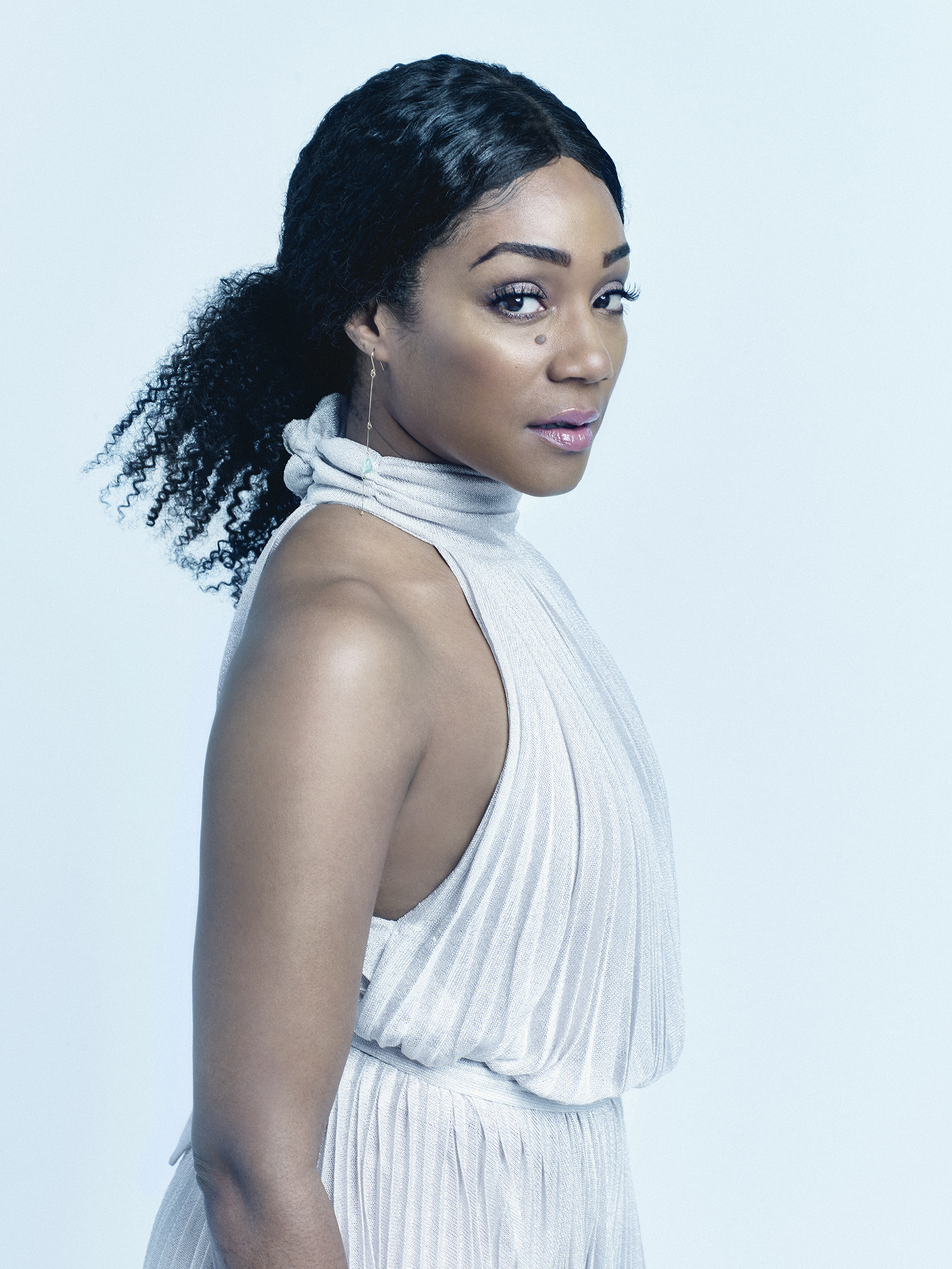Girls Trip star Tiffany Haddish stands for a portrait for TIME Magazine