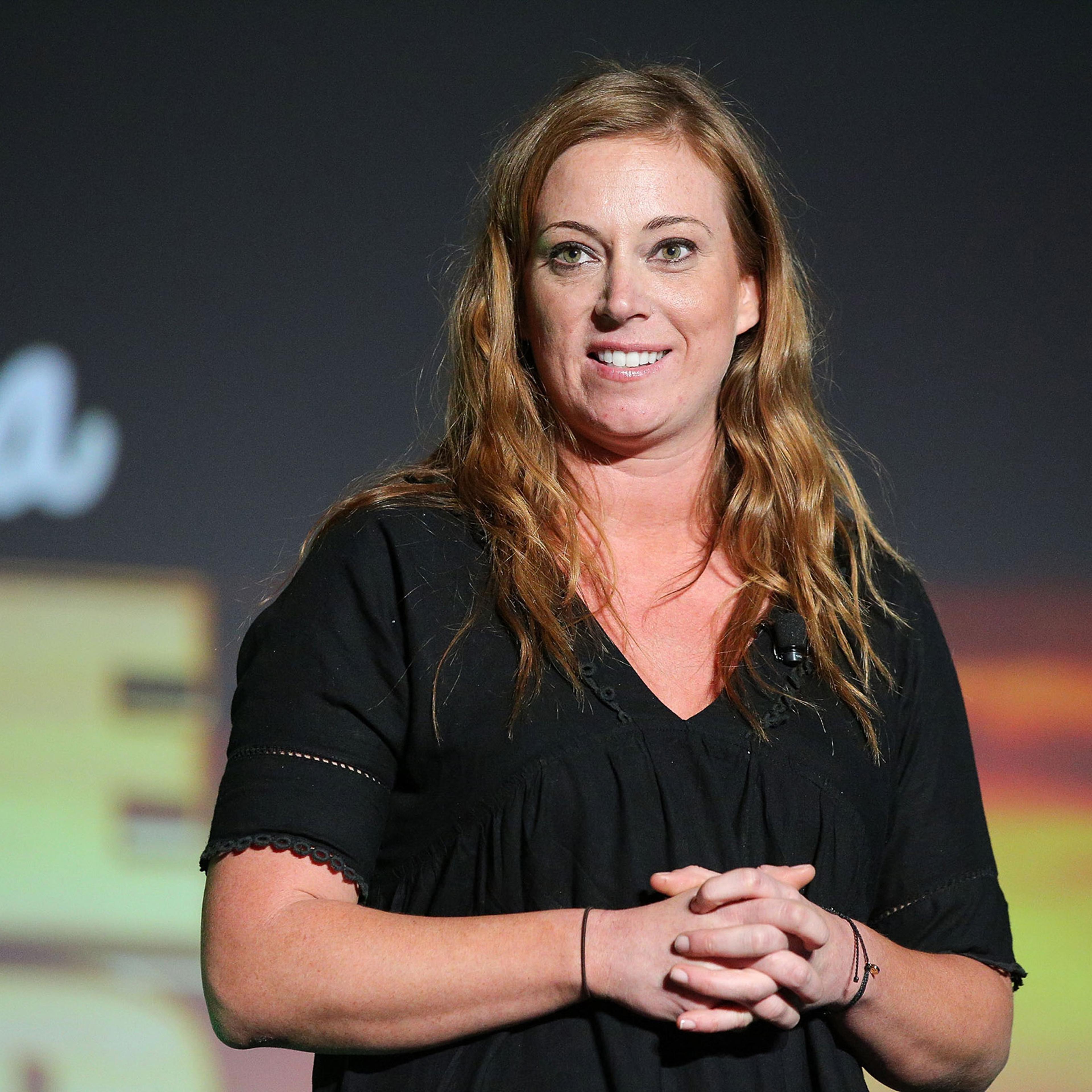 More Than Me Founder Katie Meyler speaks at the 2015 PTTOW! Annual Summit at Terrenea Resort in Rancho Palos Verdes, Calif.