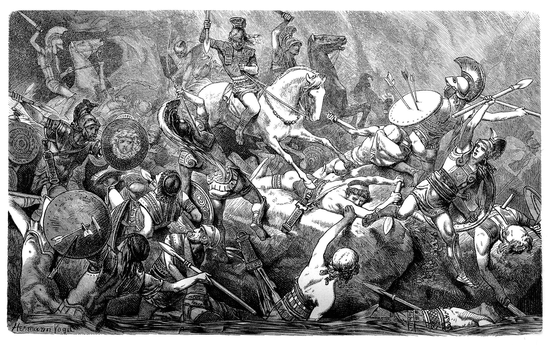 Downfall of the Athenians during the Peloponnesian War