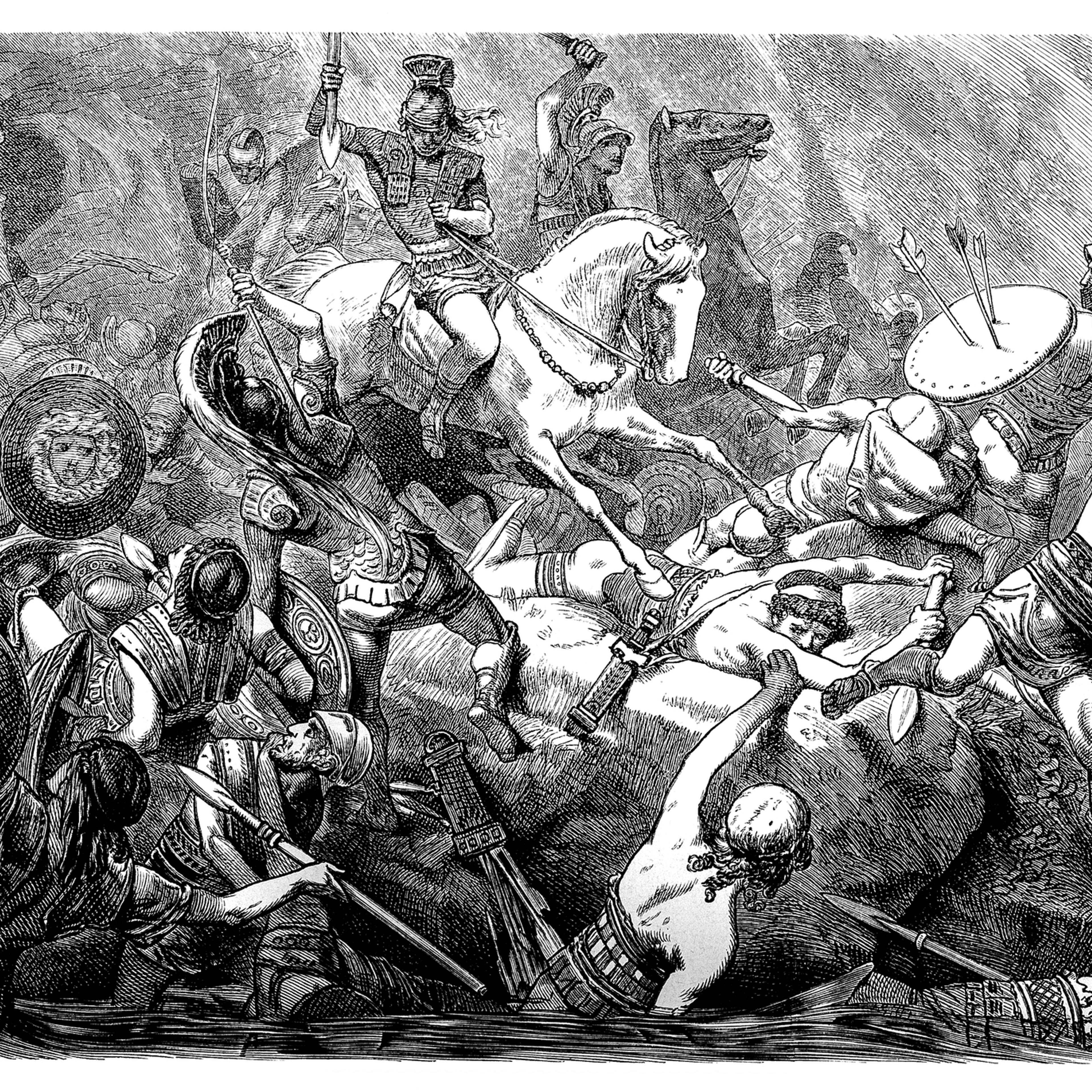 Downfall of the Athenians during the Peloponnesian War