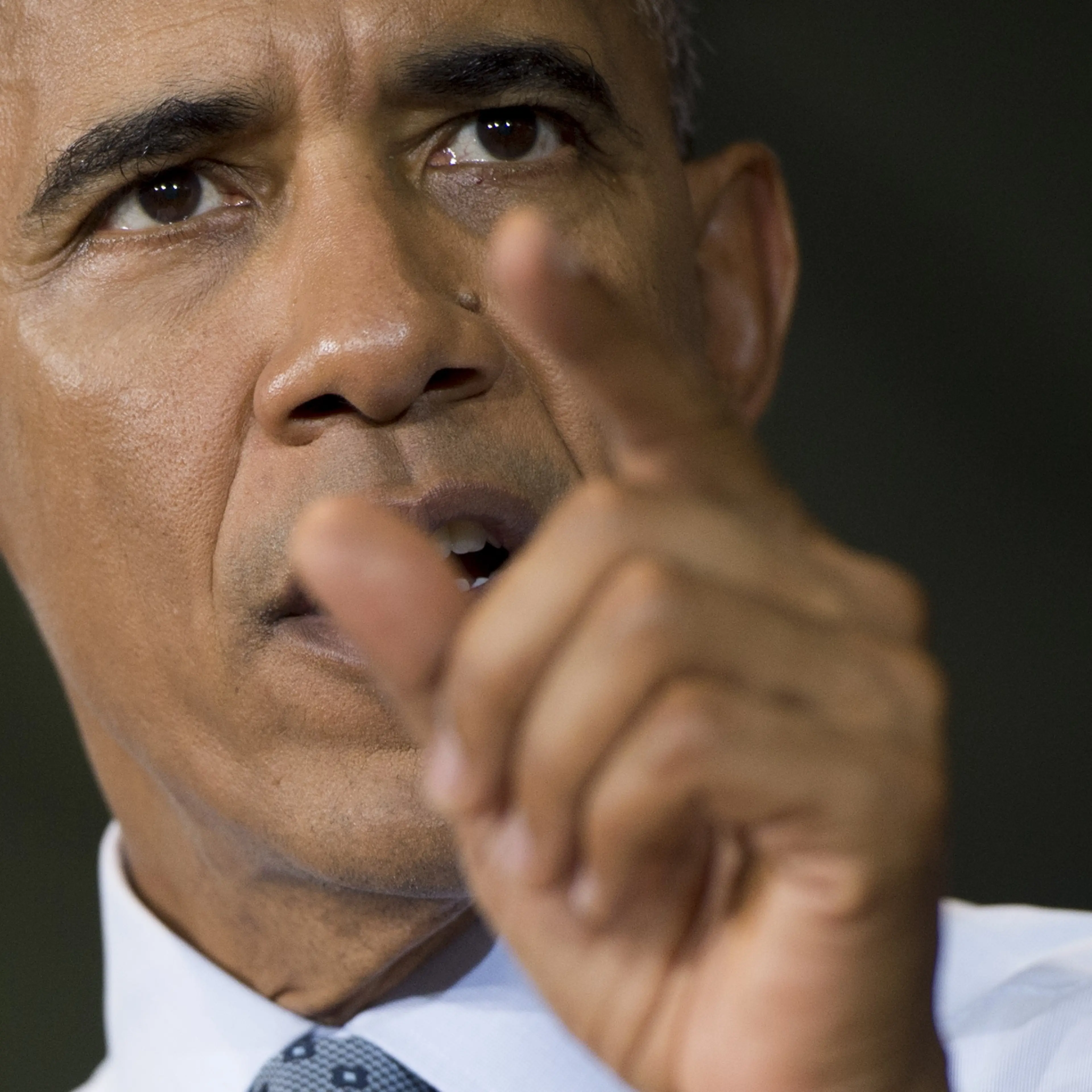 President Obama speaks to U.S. troops at Fort Lee, Va., on Sept. 28, 2016.