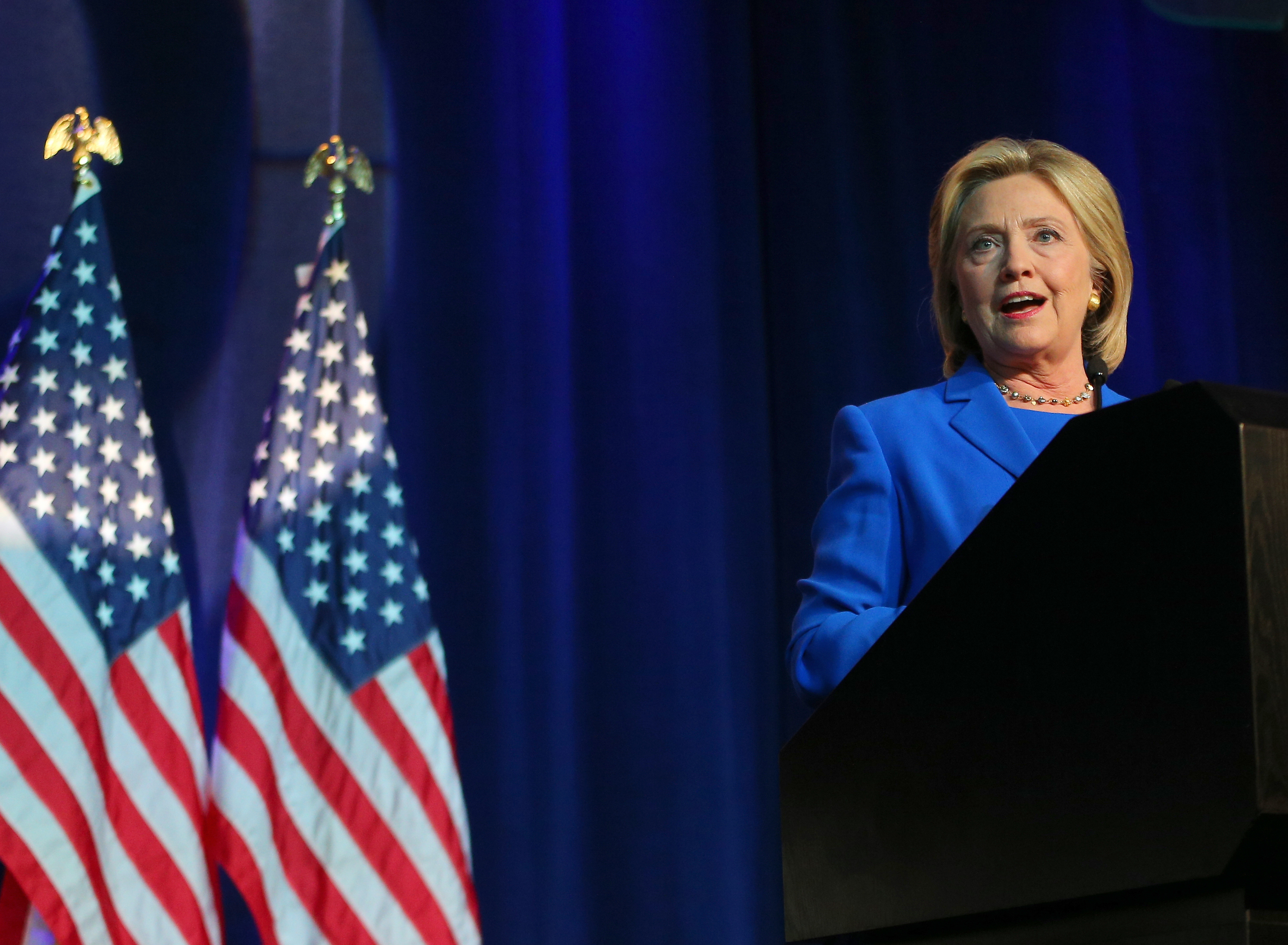 Democratic Presidential Candidates Speak At DNC Summer Meeting In Minneapolis