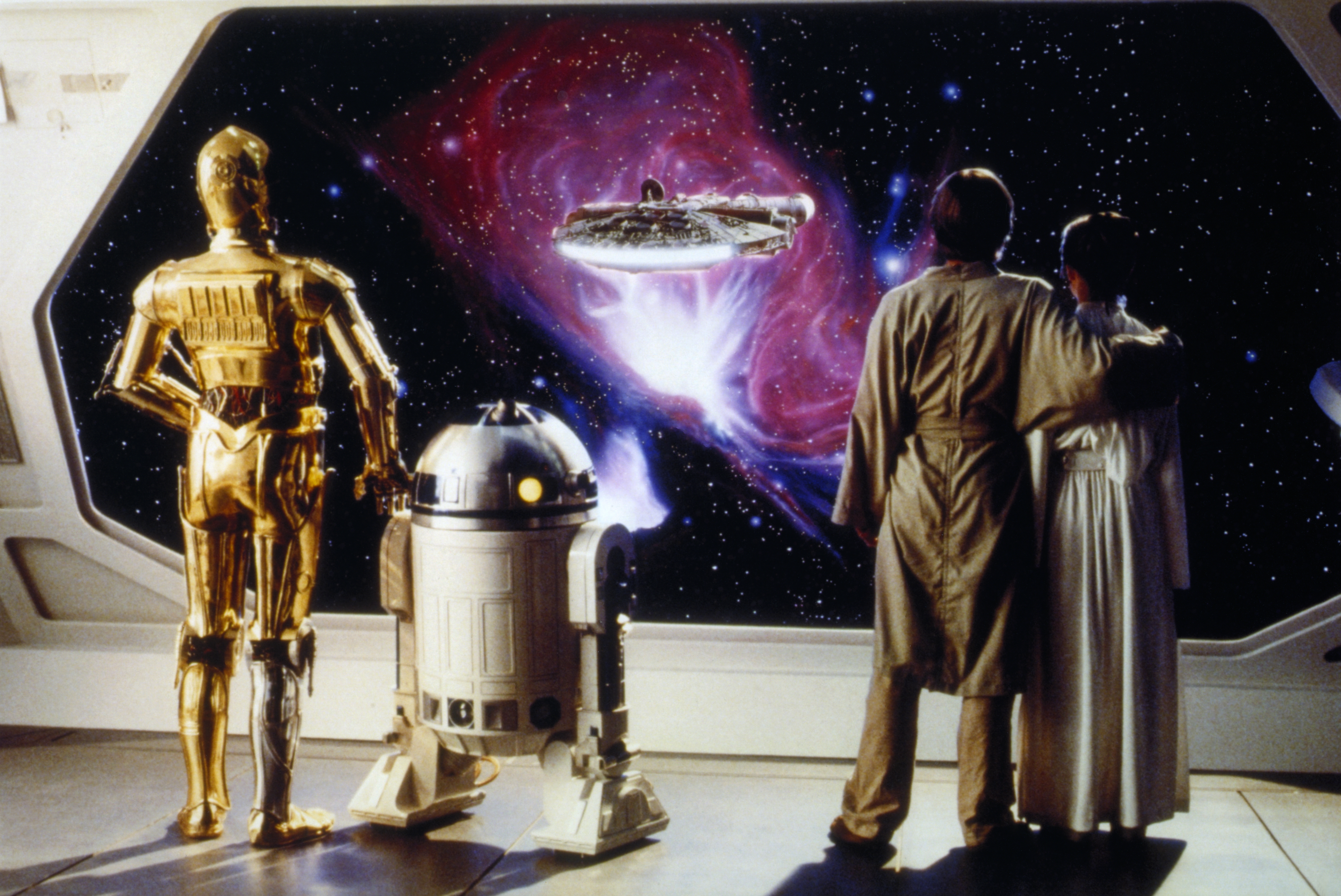 On the set of Star Wars: Episode V - The Empire Strikes Back