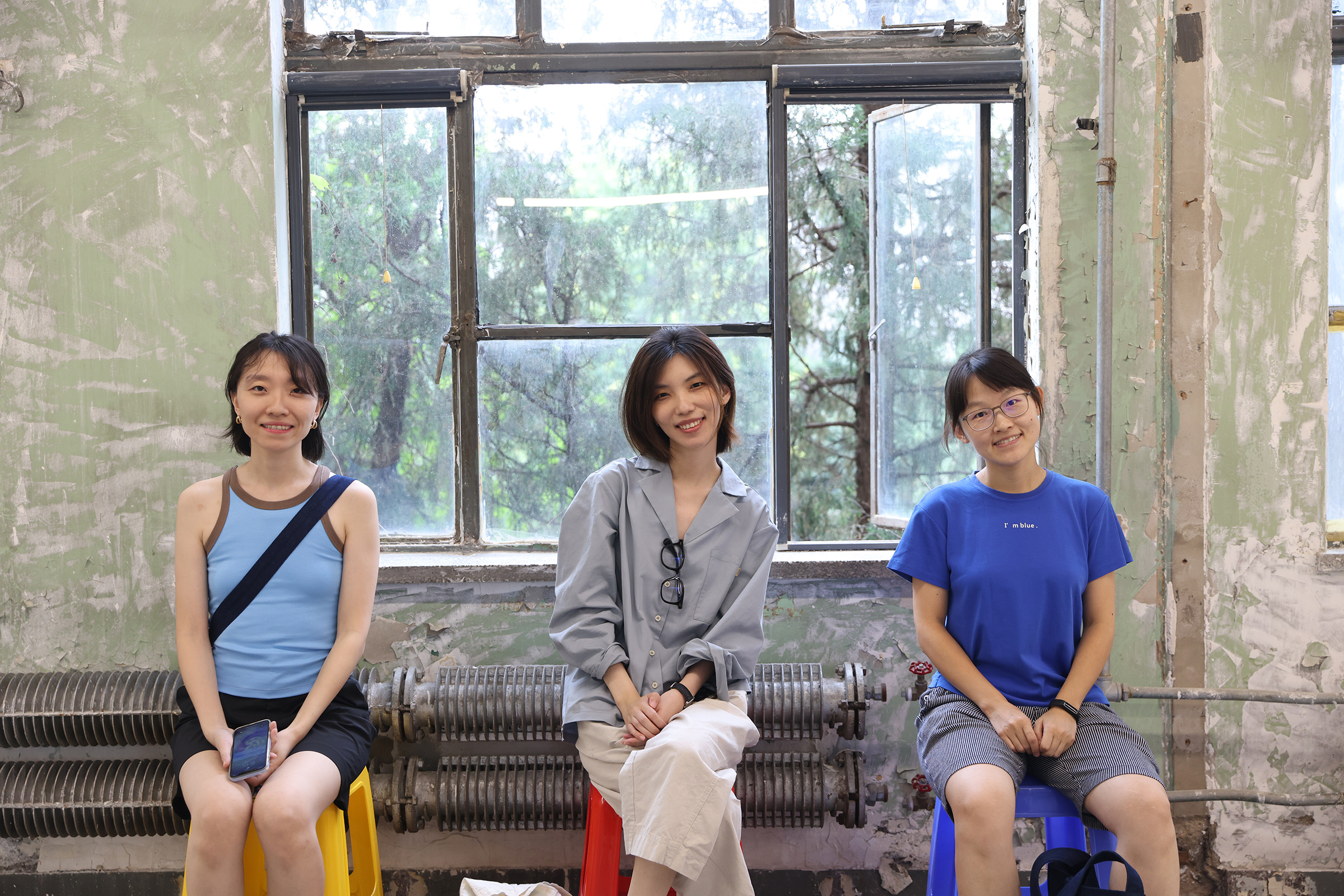 From left: Shiye Fu, Zhiqi Zhang, Jianguo Leng in 2022.