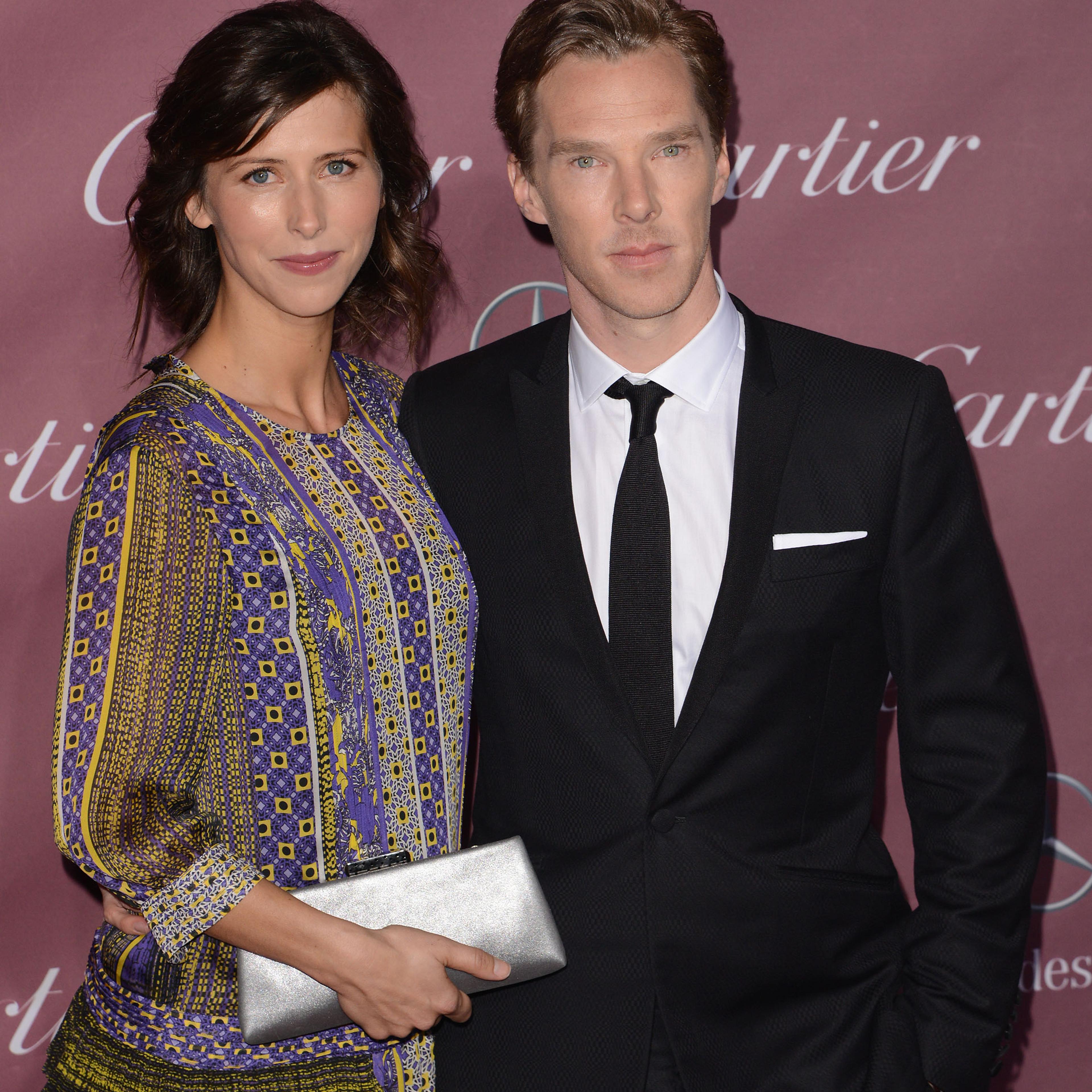 Actors Sophie Hunter and Benedict Cumberbatch attend the 26th Annual Palm Springs International Film Festival in Palm Springs, Ca. on Jan. 3, 2015.