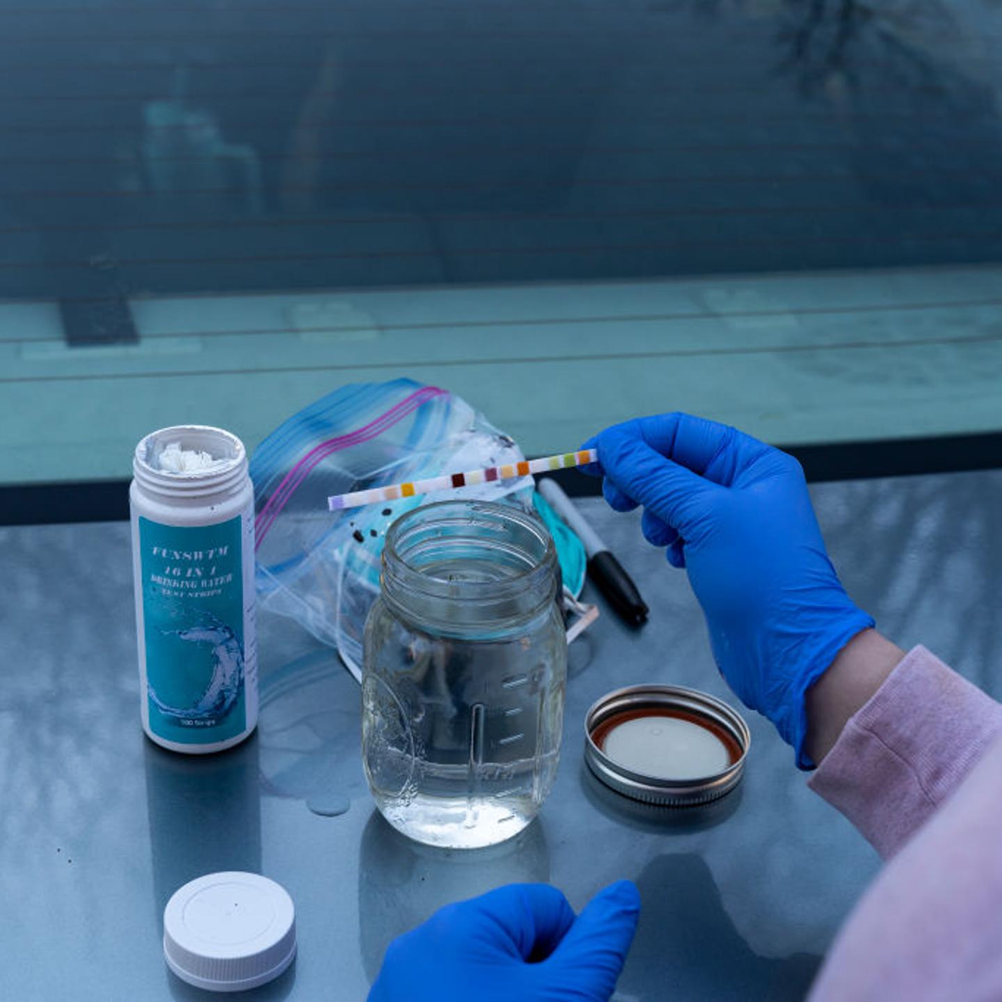 Testing of water samples in East Palestine
