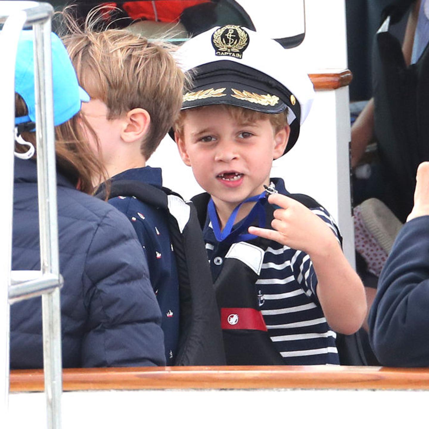 The Duke And Duchess Of Cambridge Take Part In The King's Cup Regatta