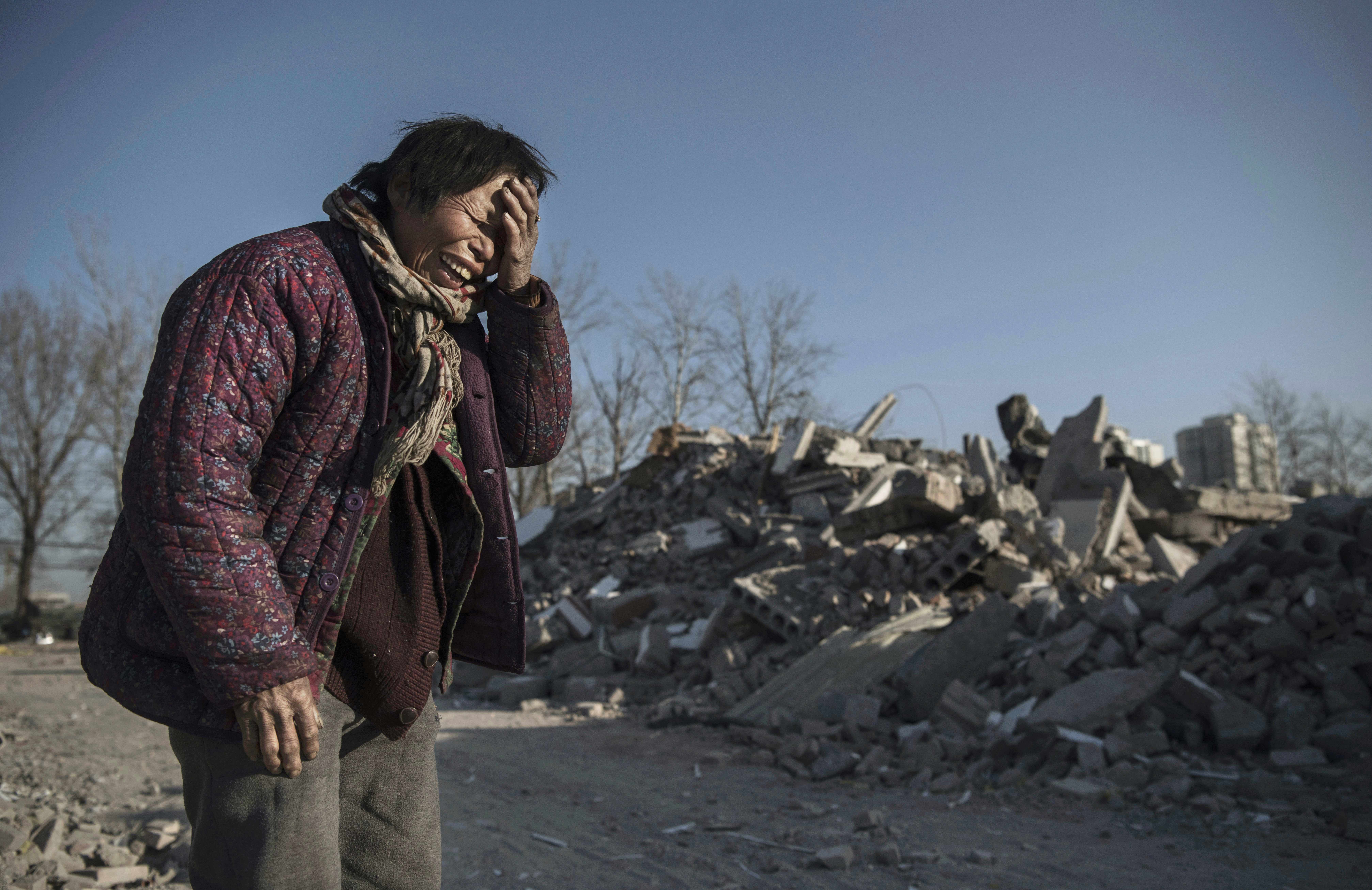 Destruction In Wake Of Beijing's Migrant Evictions