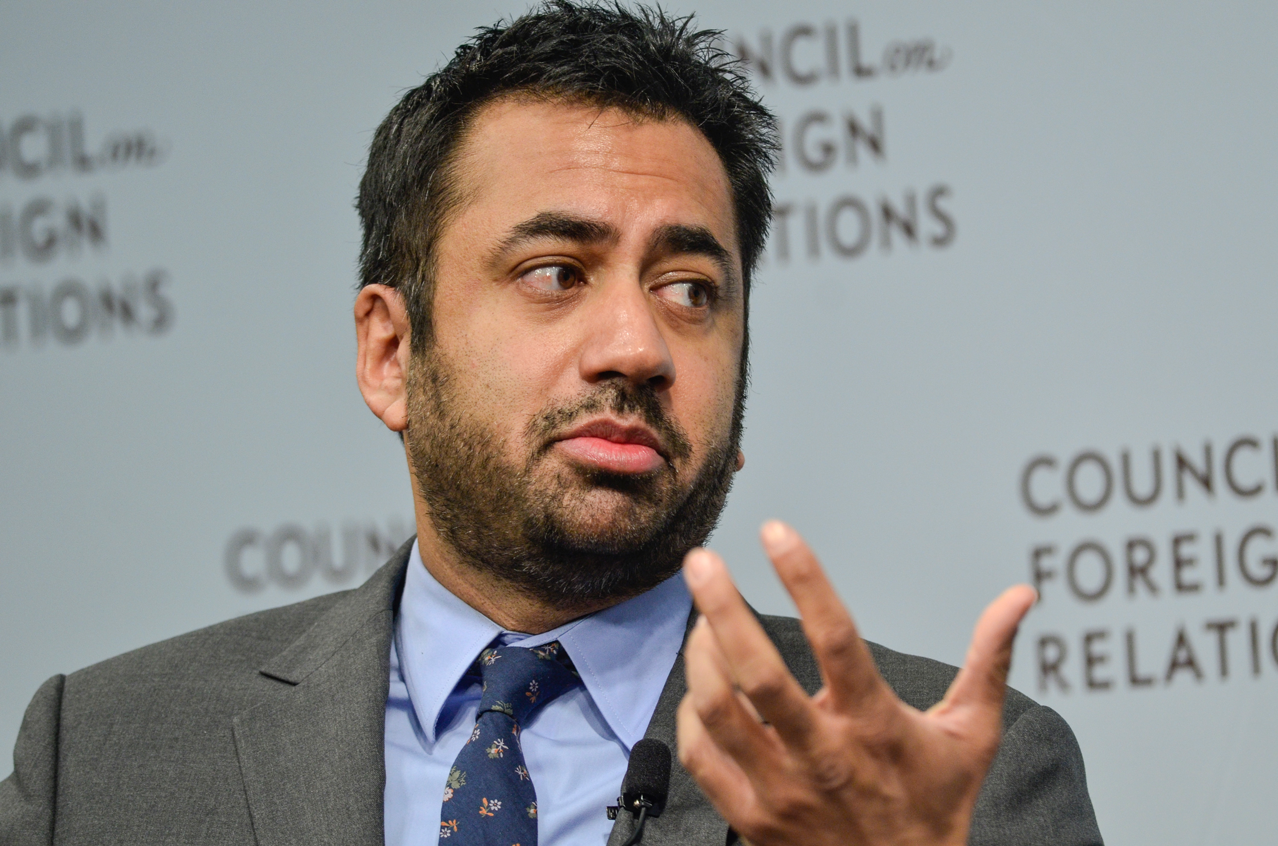 WASHINGTON, DC - APRIL 15: Actor and former White House Office of Public Engagement Associate Director Kal Penn speaks during the " 2016 Conference On Diversity In International Affairs" at the Council on Foreign Relations on April 15, 2016 in Washington