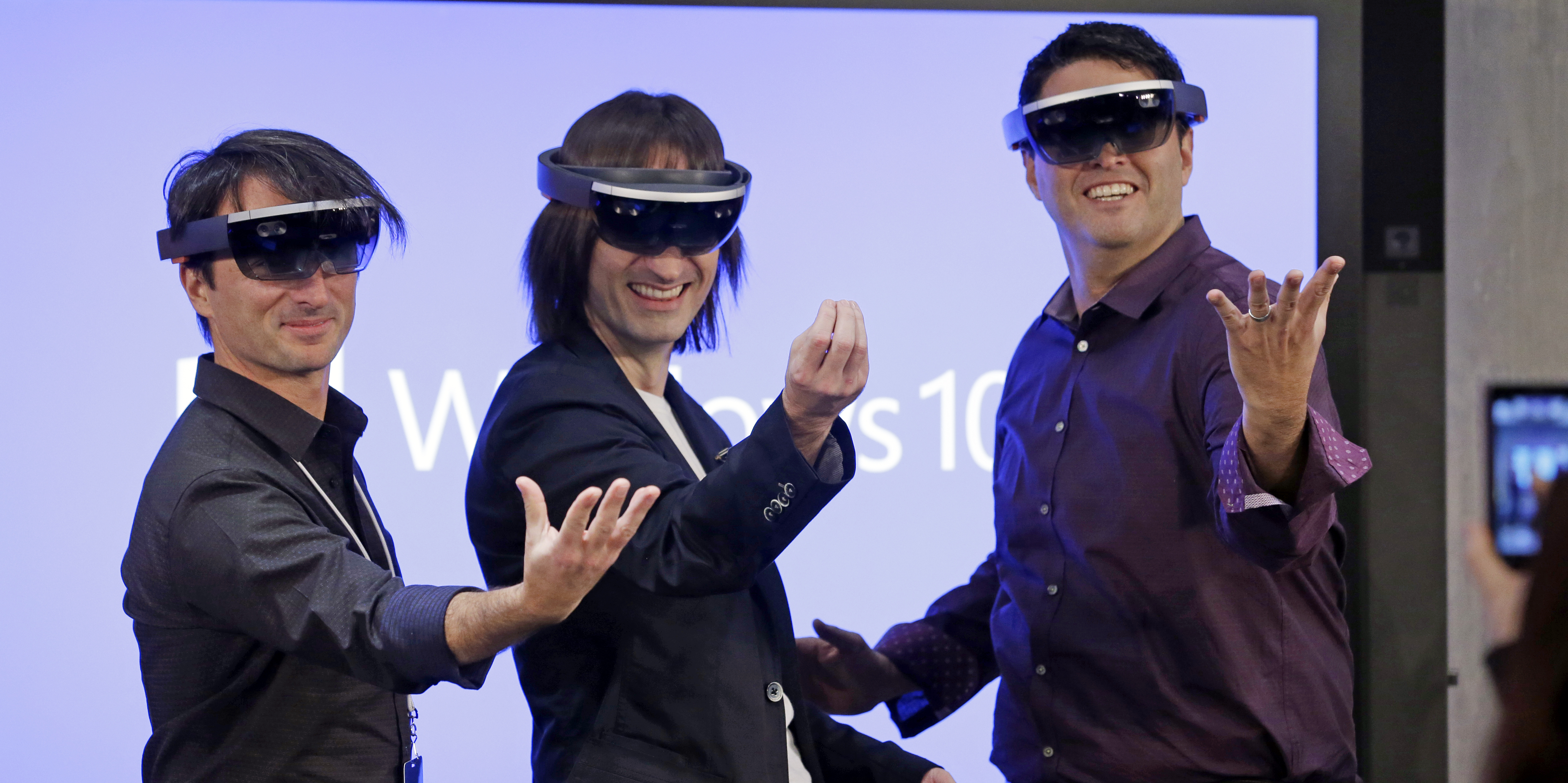 Joe Belfiore, Alex Kipman, Terry Myerson