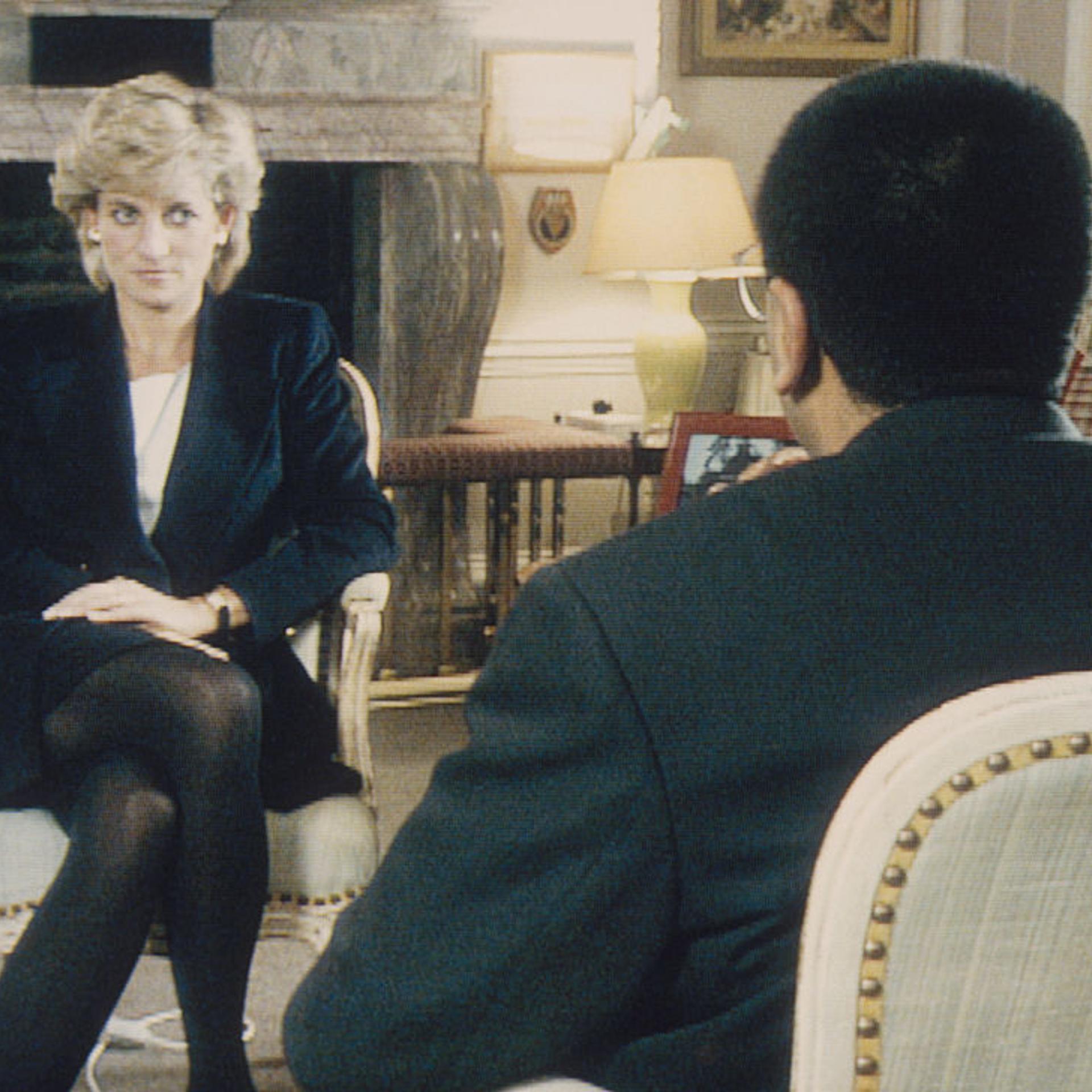 Princess Diana Being Interviewed