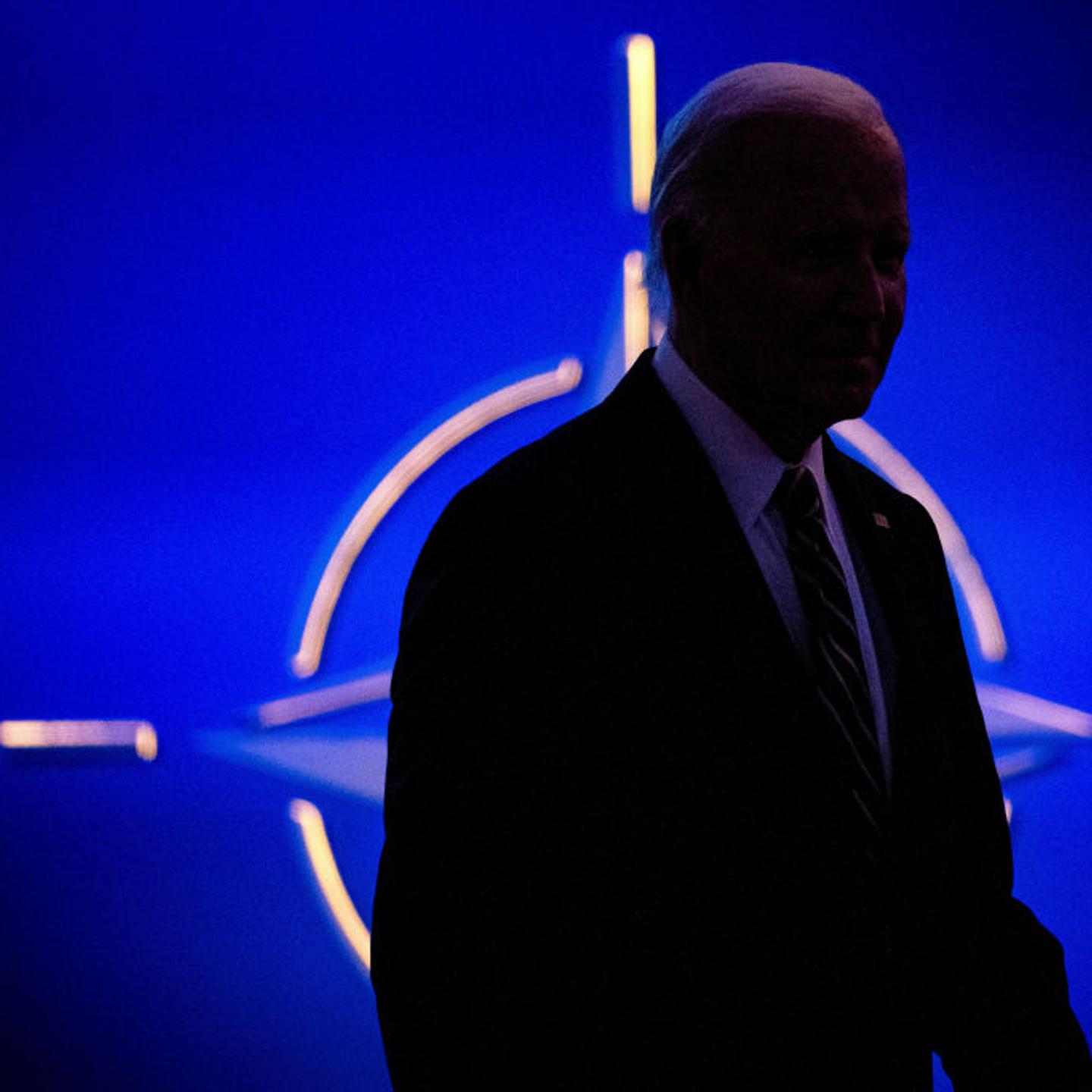 U.S. President Joe Biden at the NATO 75th anniversary celebratory event during the NATO summit in Washington, D.C., on July 9, 2024.