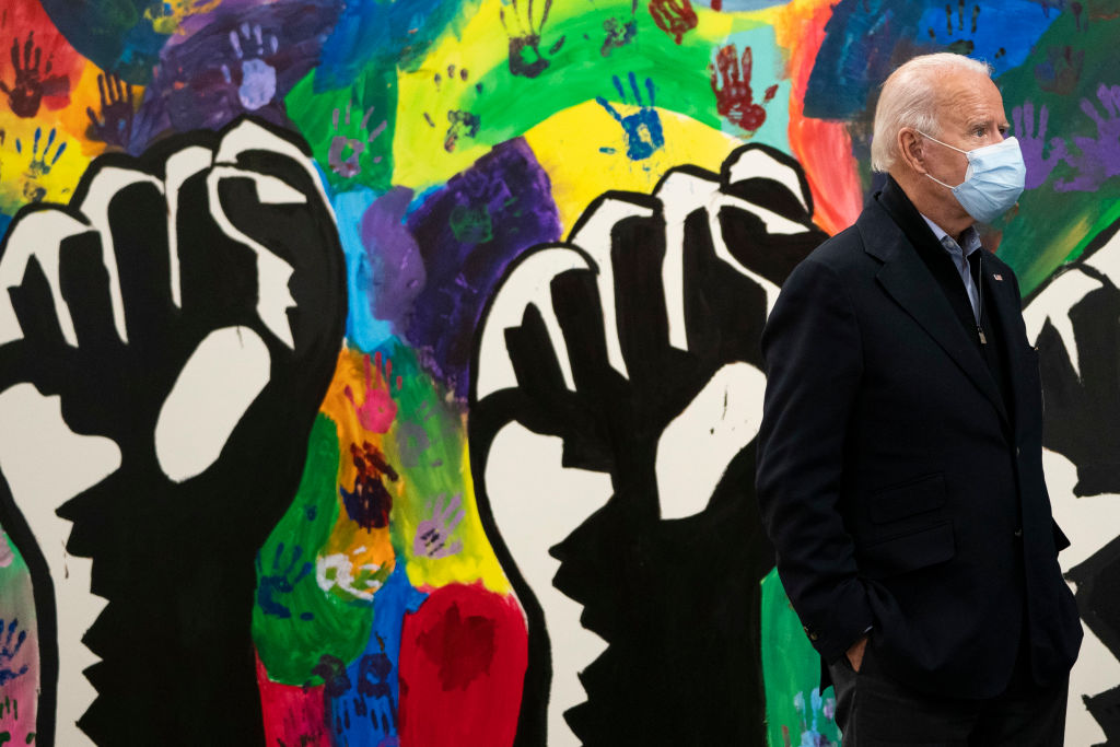 Presidential Candidate Joe Biden Travels To Pennsylvania On Election Day