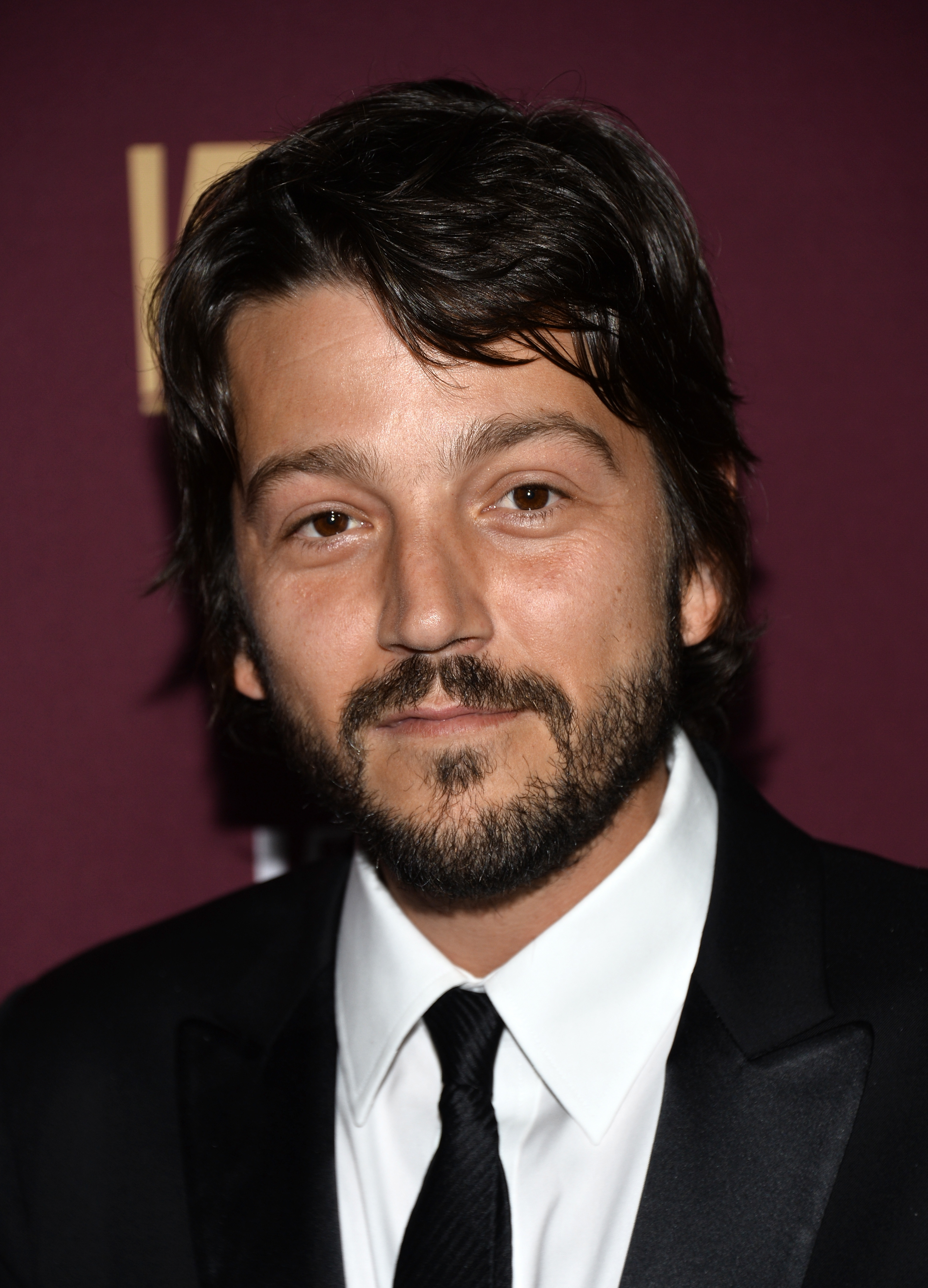 Actor Diego Luna arrives at the 21st Century Fox and Fox Searchlight Oscar Party at BOA Steakhouse on Feb. 22, 2015 in West Hollywood, California.