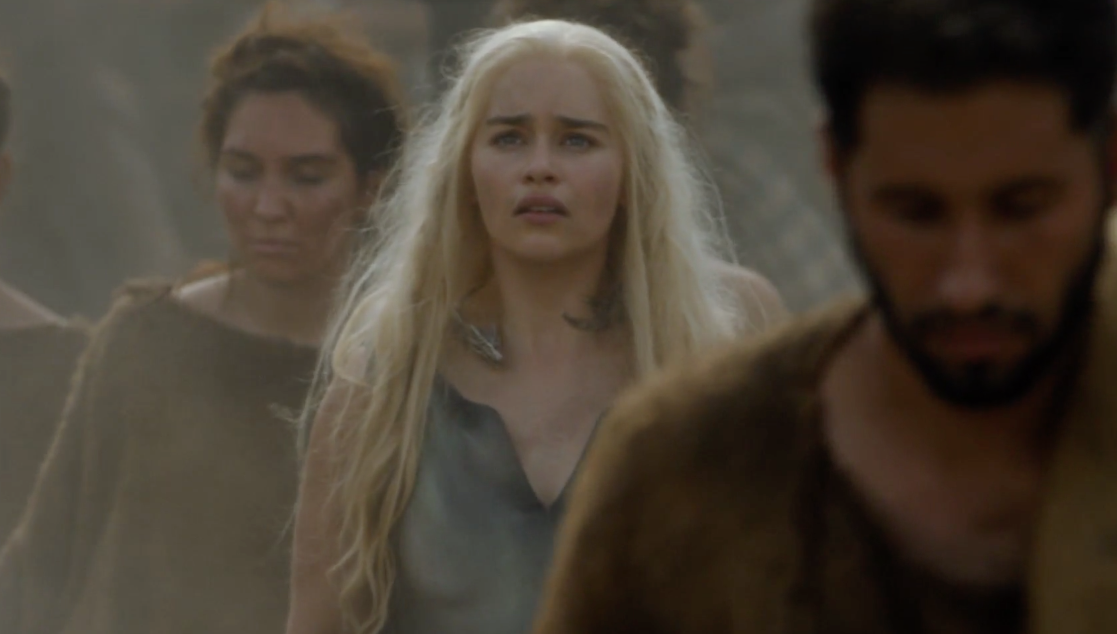 Daenerys Targaryen in a clip from Season 6 of Game of Thrones