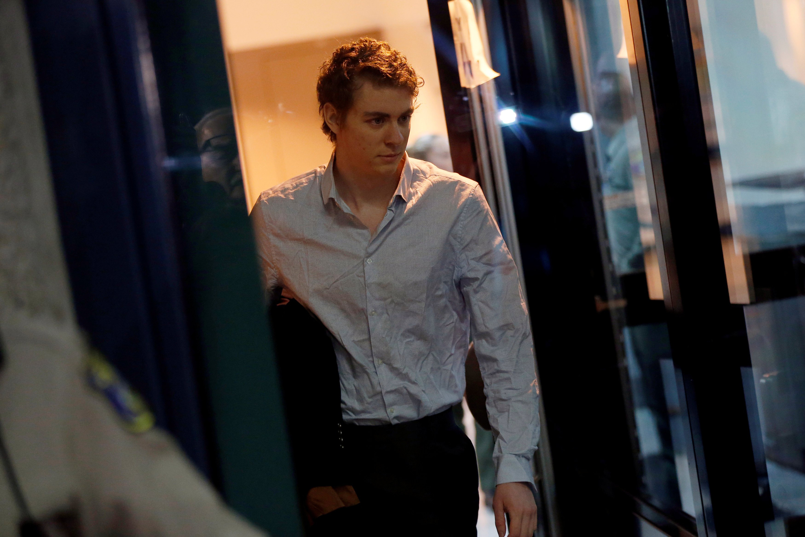 Brock Turner, the former Stanford swimmer convicted of sexually assaulting an unconscious woman, leaves the Santa Clara County Jail in San Jose, California, U.S. September 2, 2016. REUTERS/Stephen Lam TPX IMAGES OF THE DAY