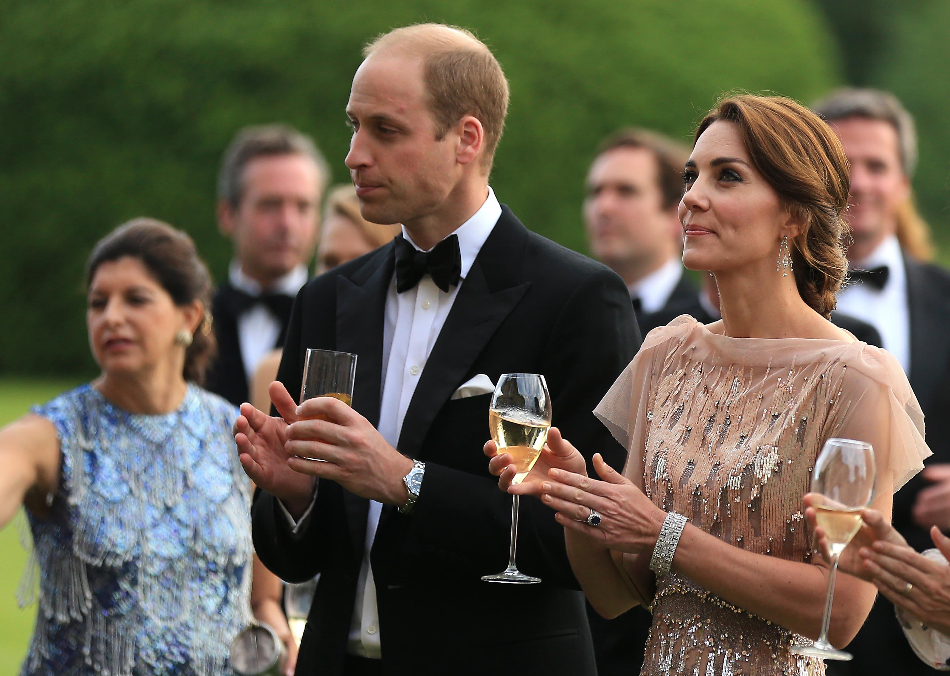 The Duke And Duchess Of Cambridge Attend Gala Dinner To Support East Anglia's Children's Hospices' Nook Appeal