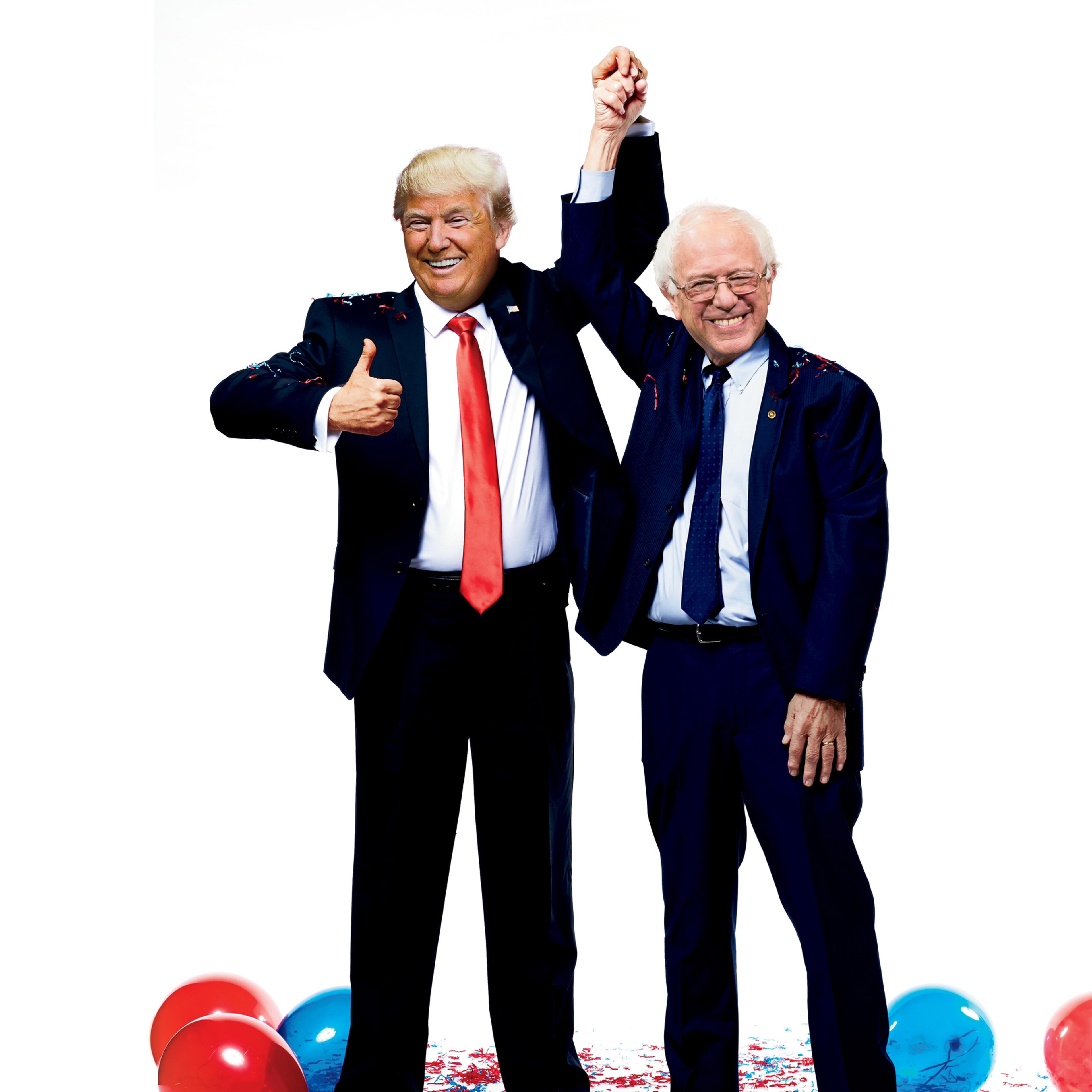 The Trump and Sanders show: Why two outsiders are winning