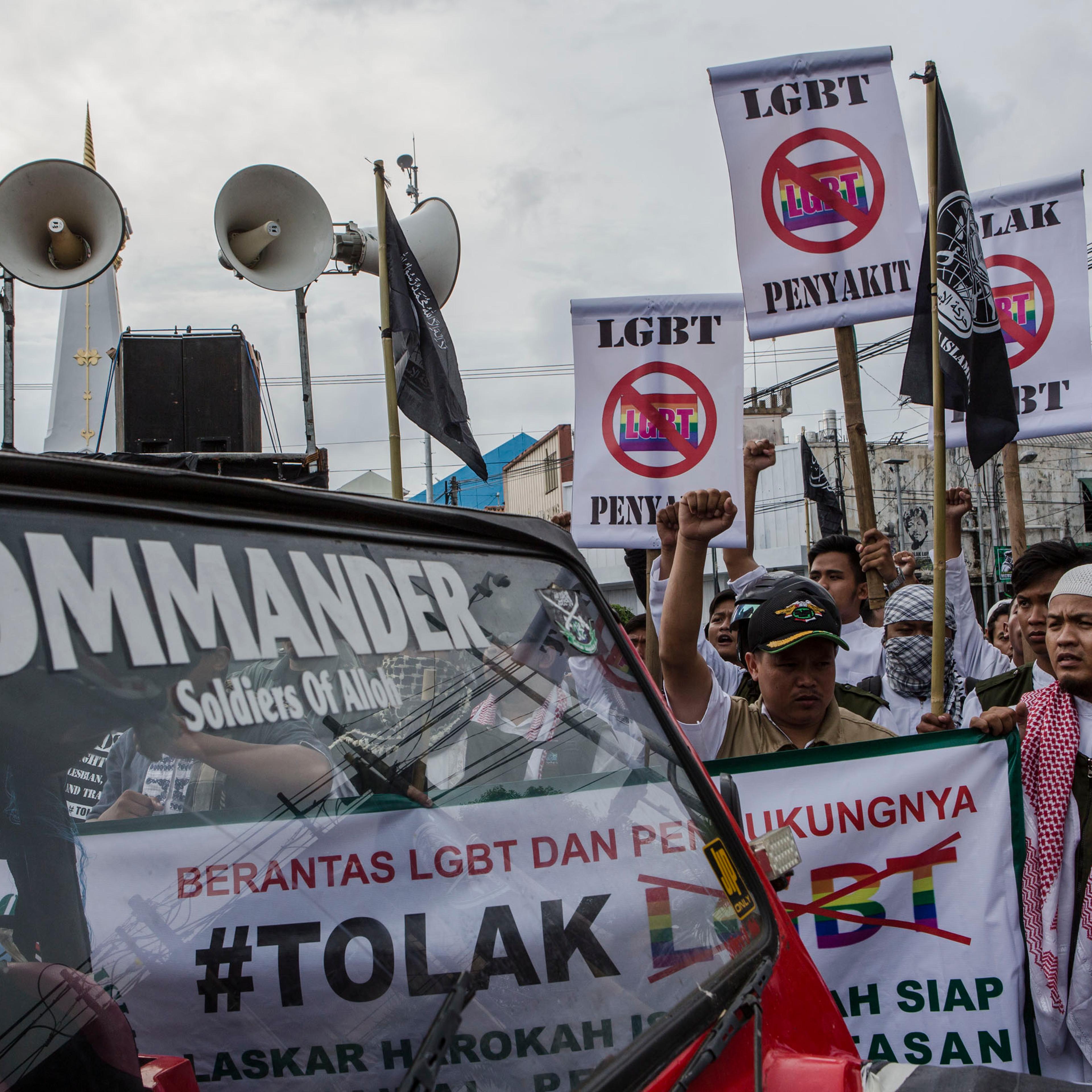 Anti-LGBT Sentiments Rise In Indonesia