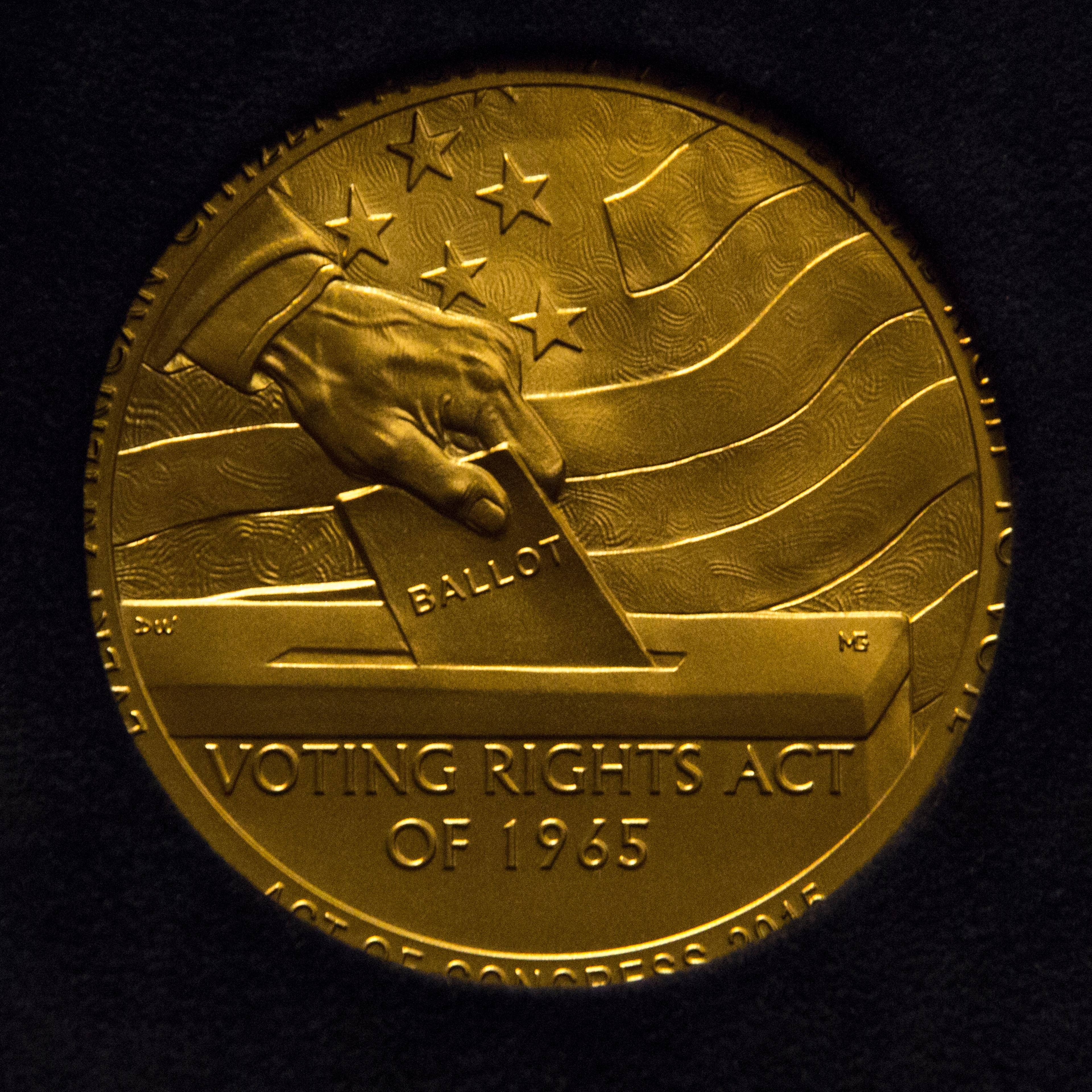 Voting Rights Marchers Honored At Congressional Gold Medal Ceremony