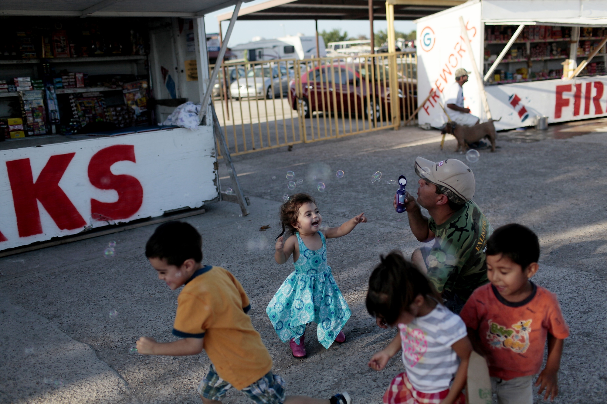 Fireworks Sellers Immigration 4th of July