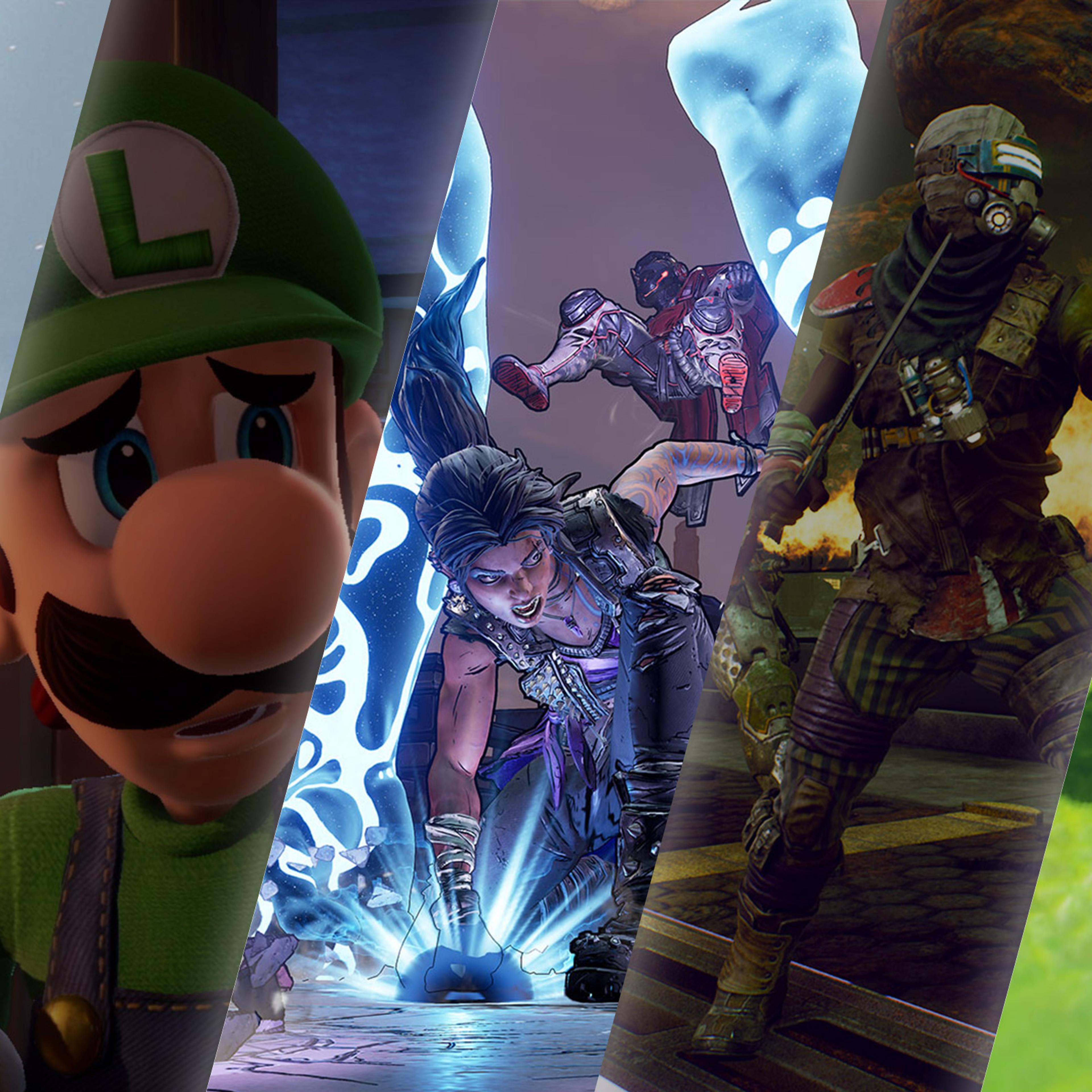 Star Wars Jedi: Fallen Order; Luigi’s Mansion 3; Borderlands 3; The Outer Worlds; The Legend of Zelda: Link’s Awakening