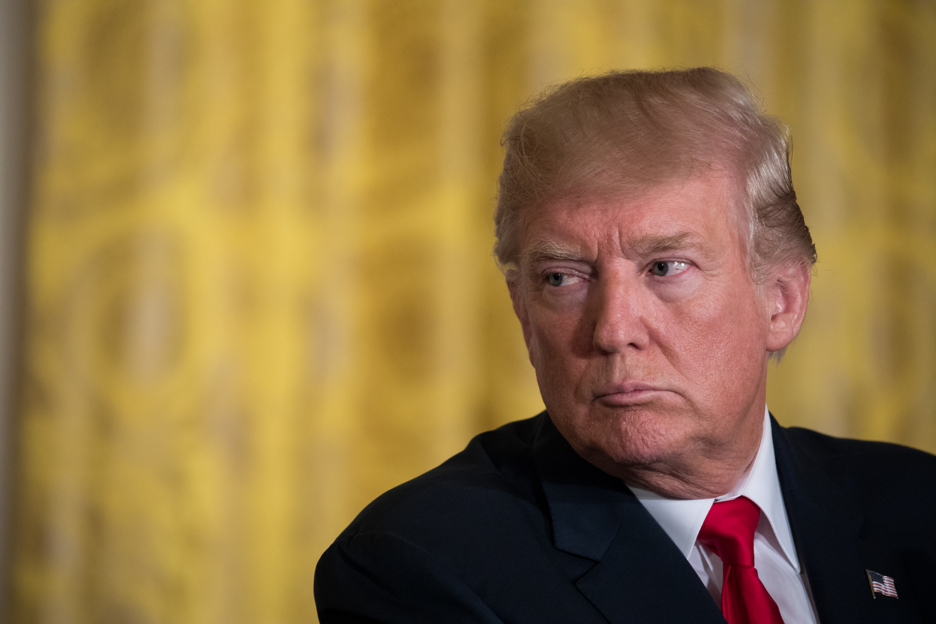 President Trump Holds Joint News Conference With President Of Finland
