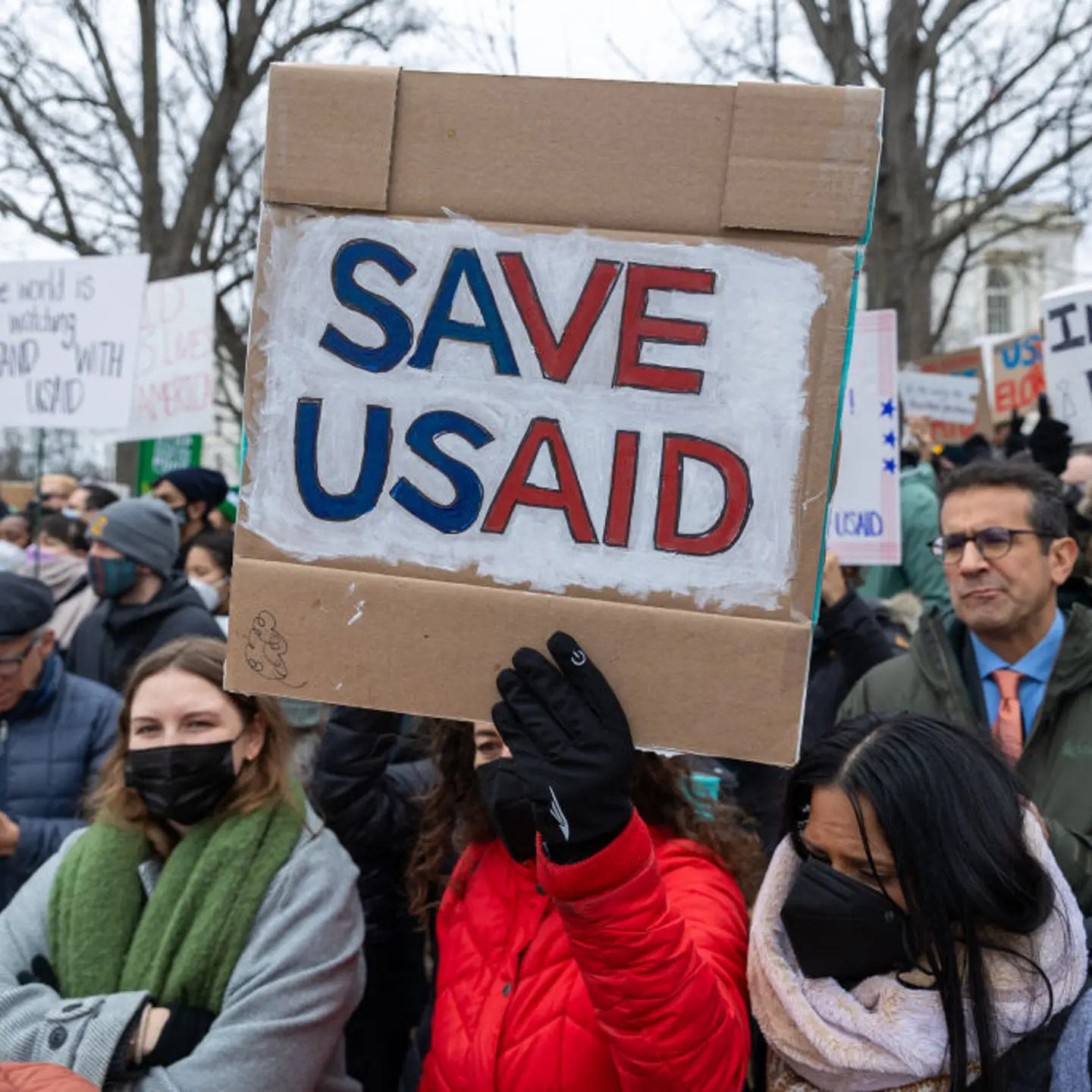 USAID Capitol Rally