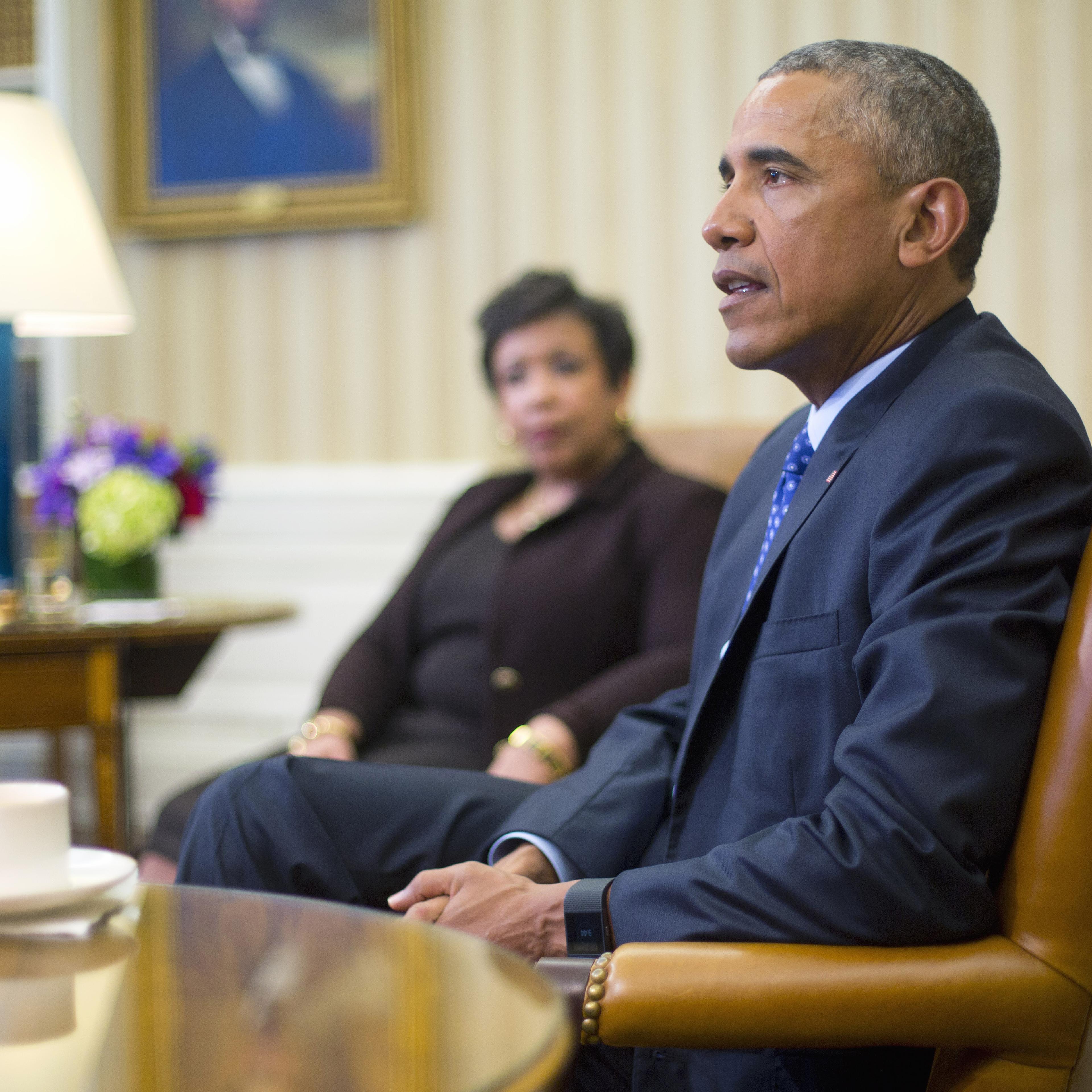 Barack Obama, Loretta Lynch,