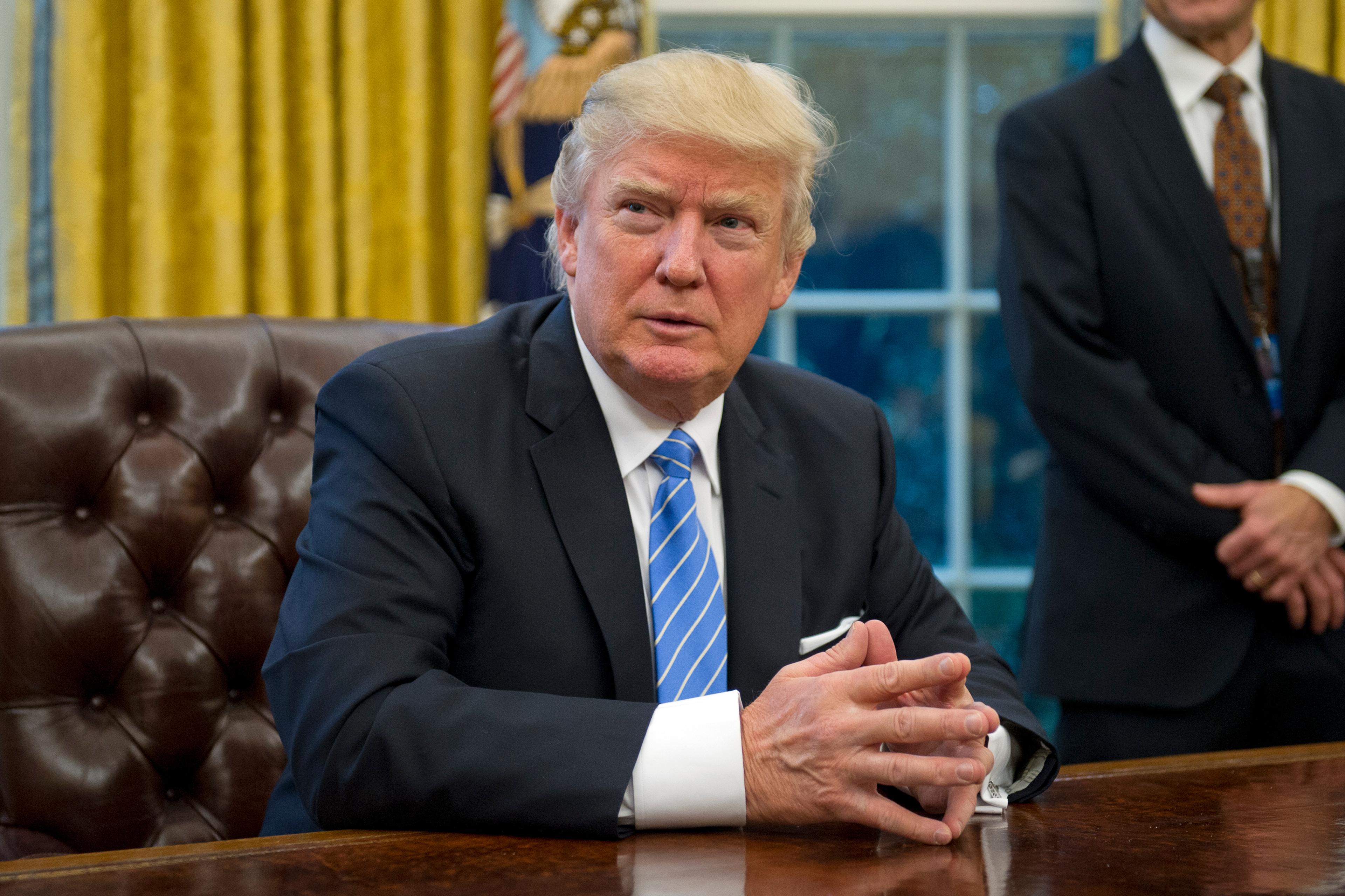 President Donald Trump Signs Executive Orders